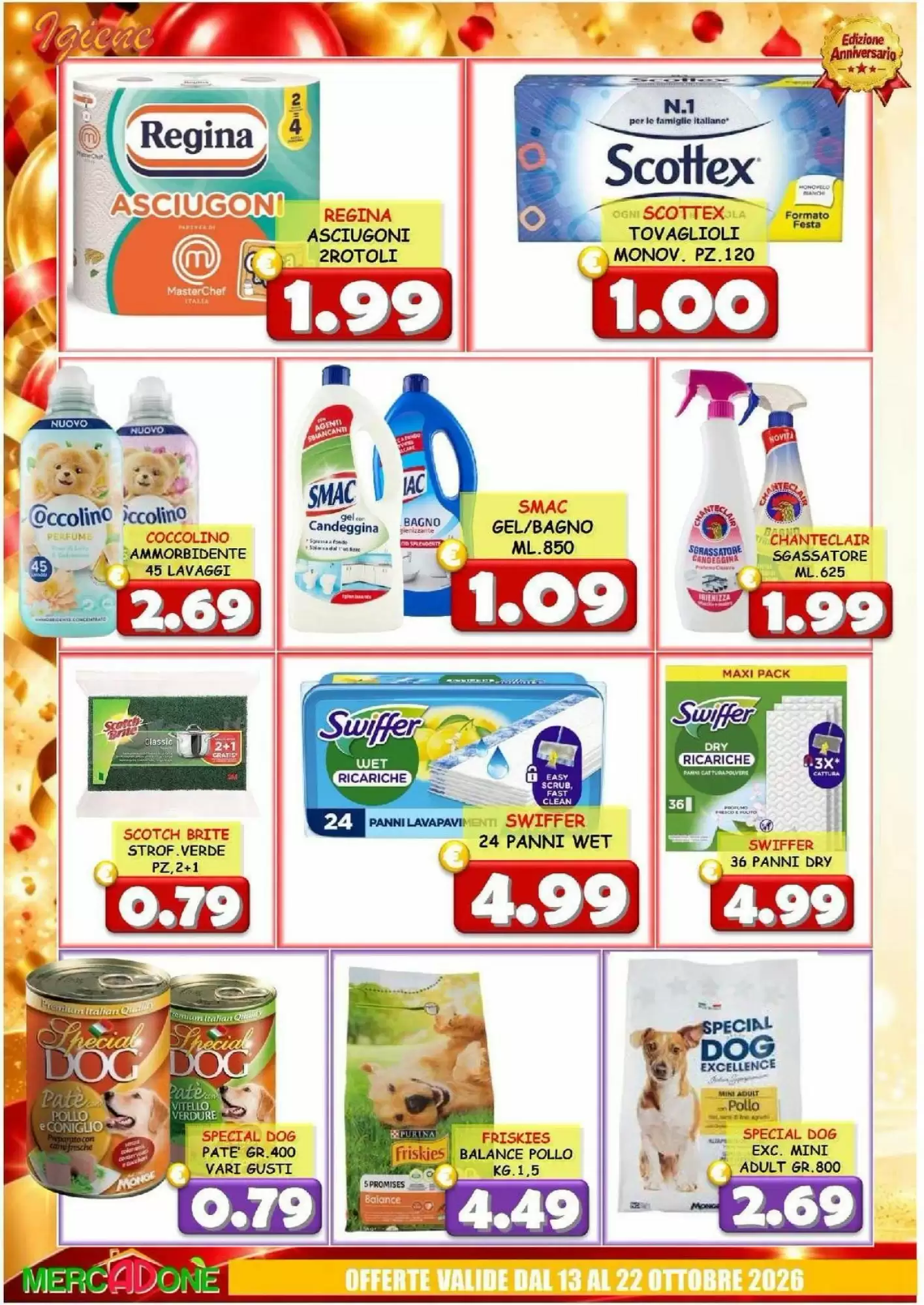 Volantino promozionale MercADone  valide dal 13/10/2026 - Pagina 26.