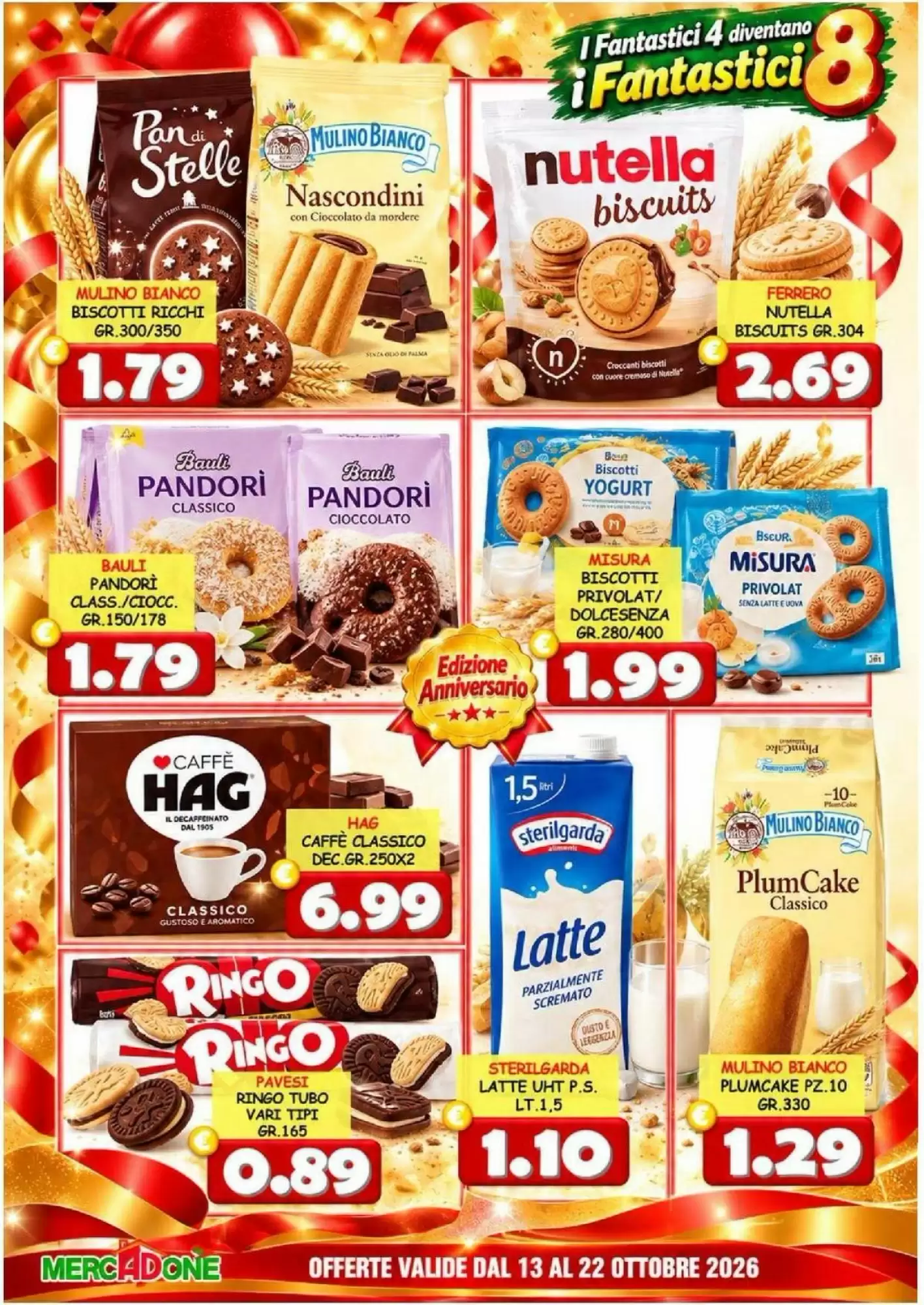 Volantino promozionale MercADone  valide dal 13/10/2026 - Pagina 4.