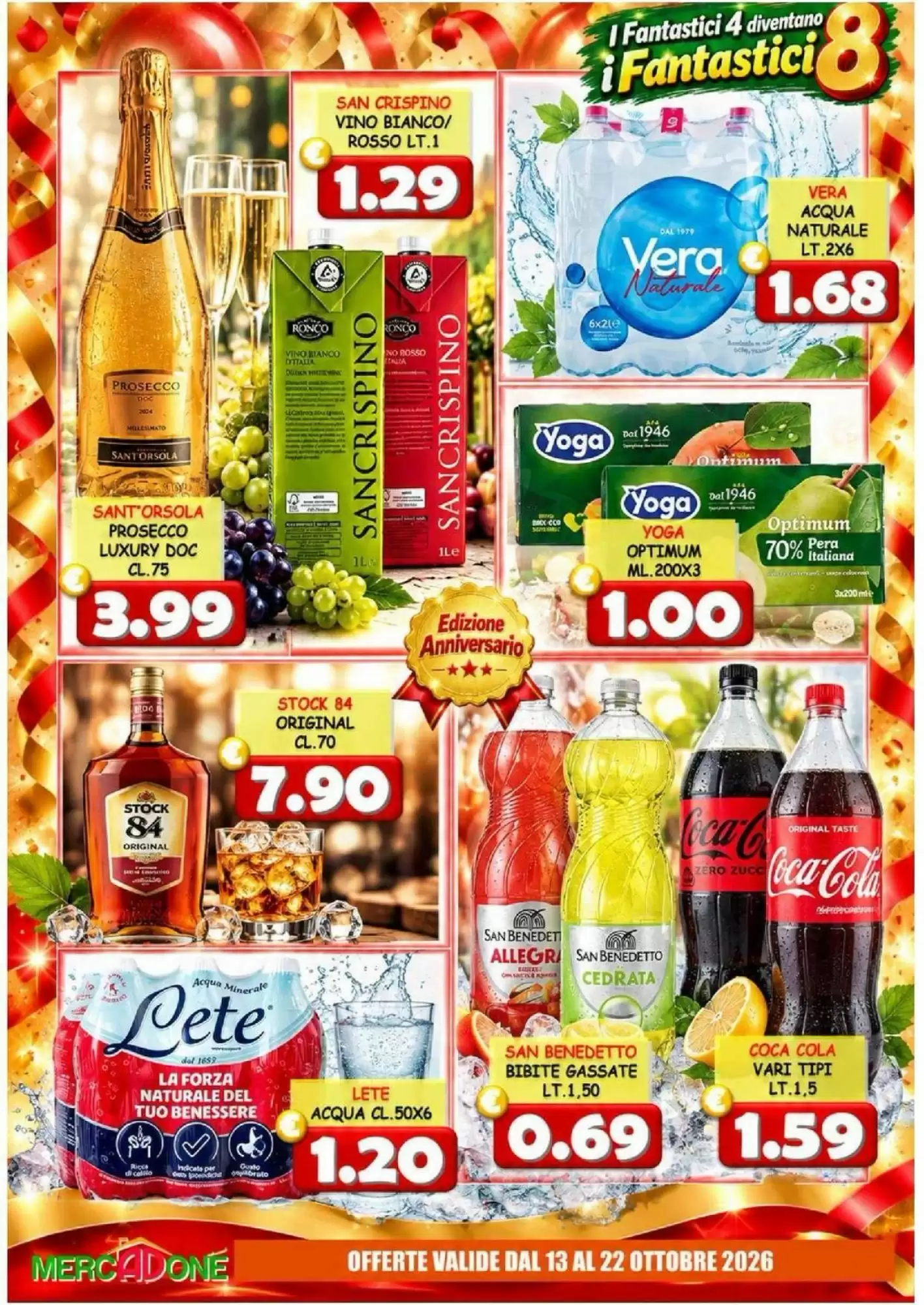 Volantino promozionale MercADone  valide dal 13/10/2026 - Pagina 6.