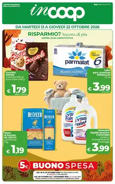 Volantino promozionale Coop  valide dal 13/10/2026