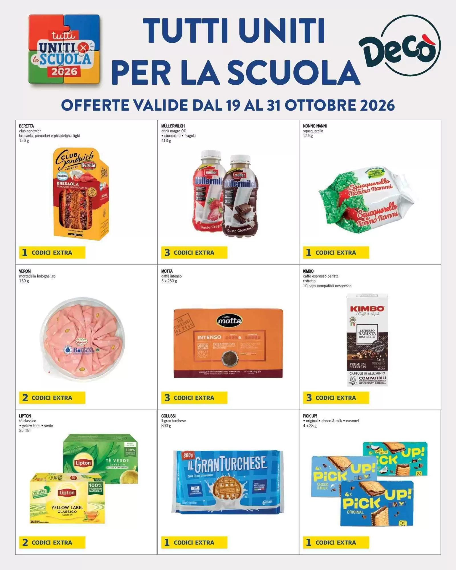 Volantino promozionale Deco Supermercati  valide dal 13/10/2026 - Pagina 43.