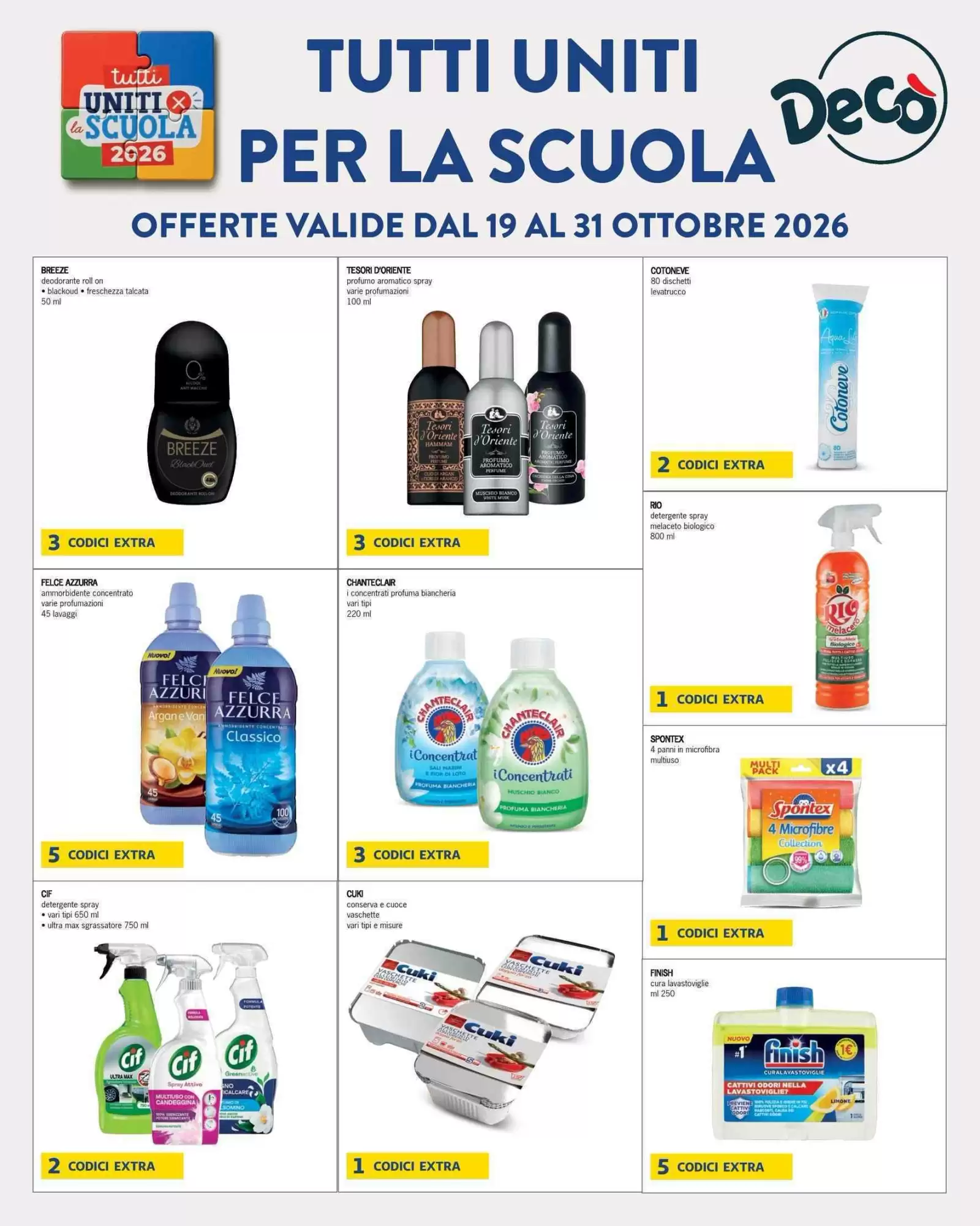Volantino promozionale Deco Supermercati  valide dal 13/10/2026 - Pagina 45.
