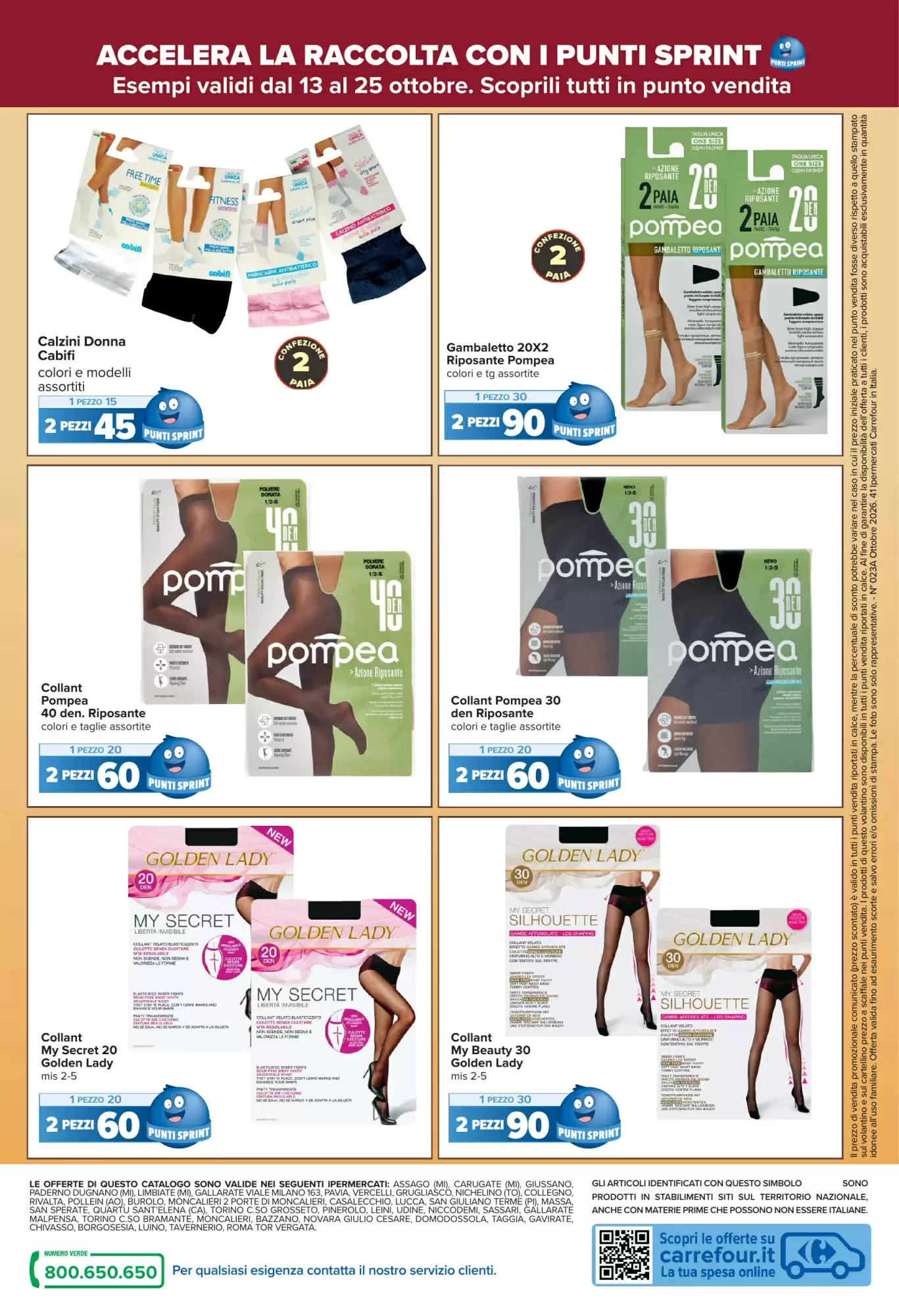 Volantino promozionale Carrefour  valide dal 13/10/2026 - Pagina 24.