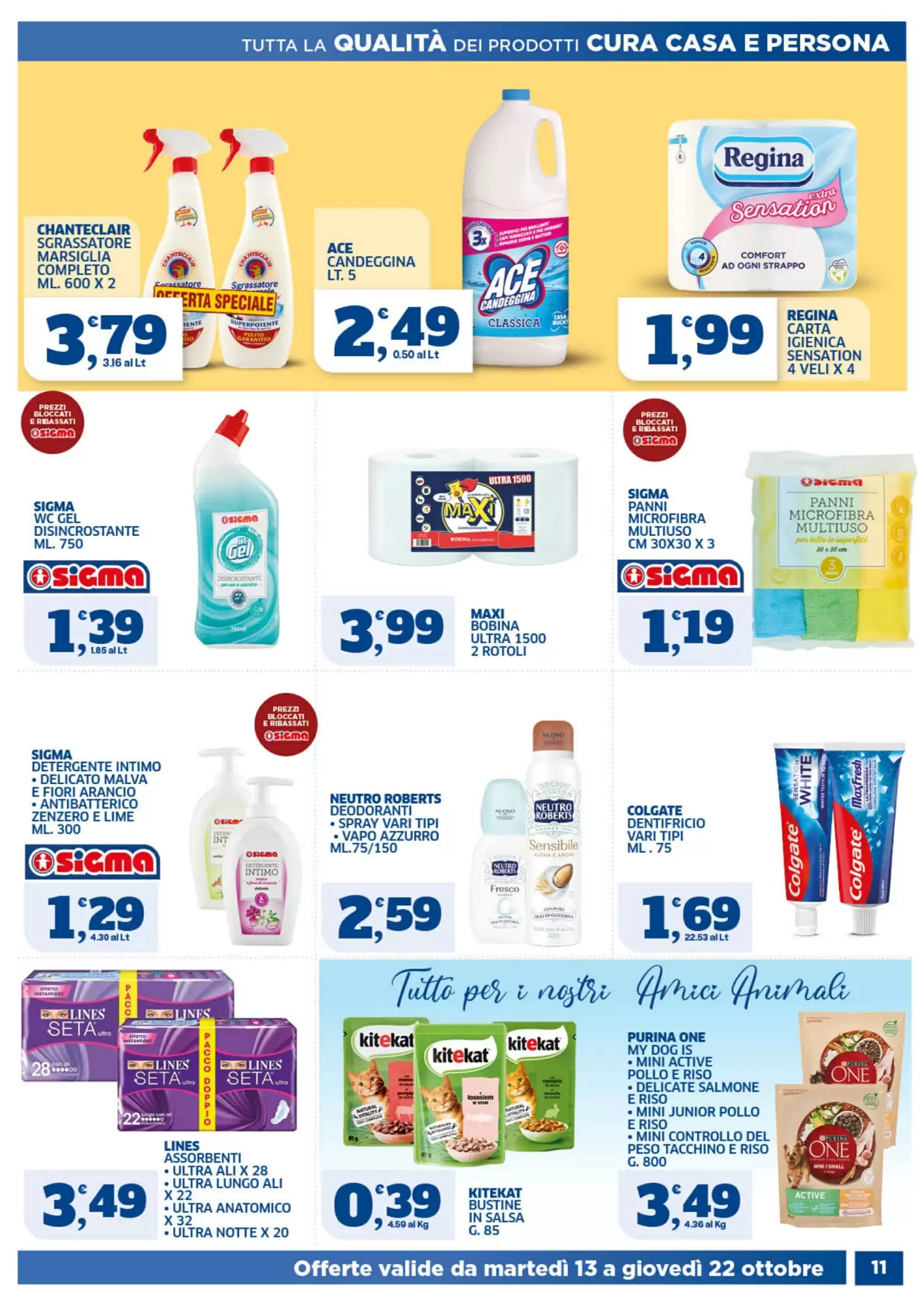 Volantino promozionale Il Punto Sigma  valide dal 13/10/2026 - Pagina 11.
