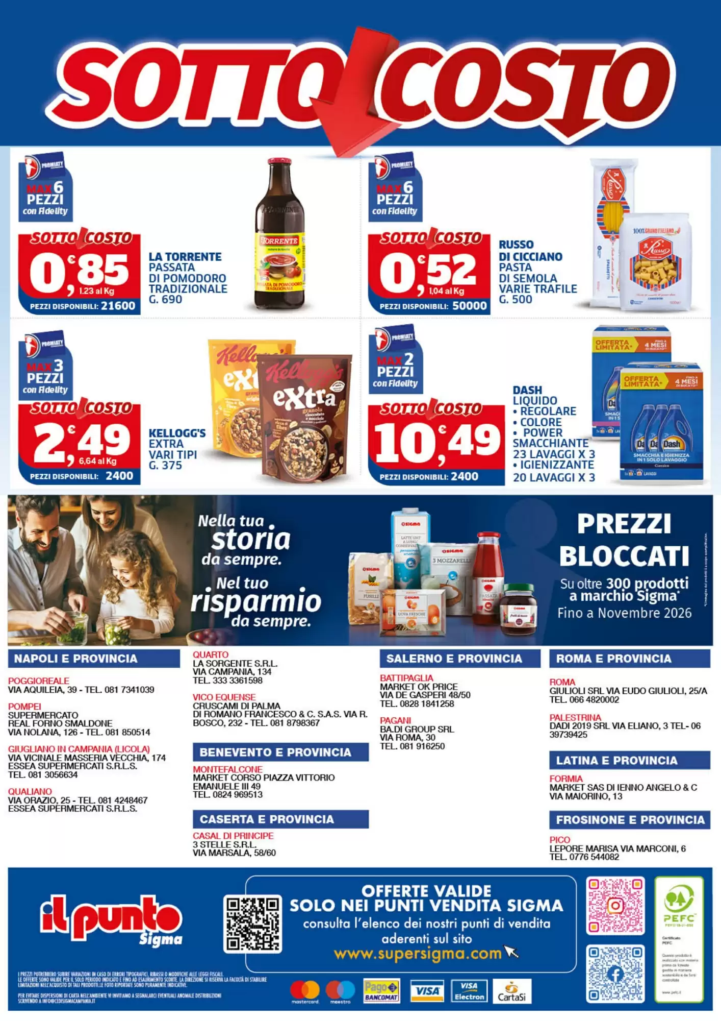 Volantino promozionale Il Punto Sigma  valide dal 13/10/2026 - Pagina 12.