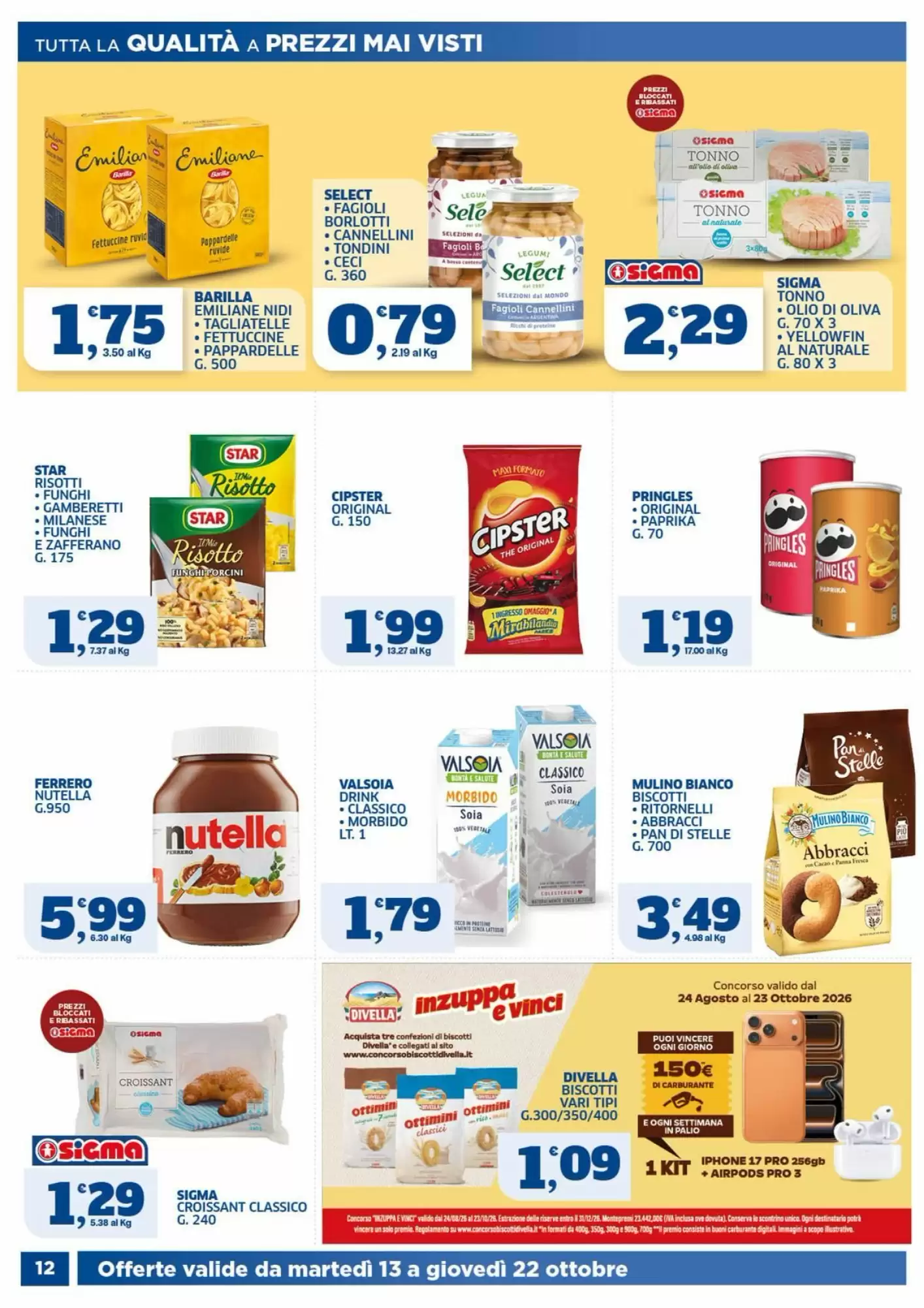 Volantino promozionale Ok Sigma  valide dal 13/10/2026 - Pagina 12.