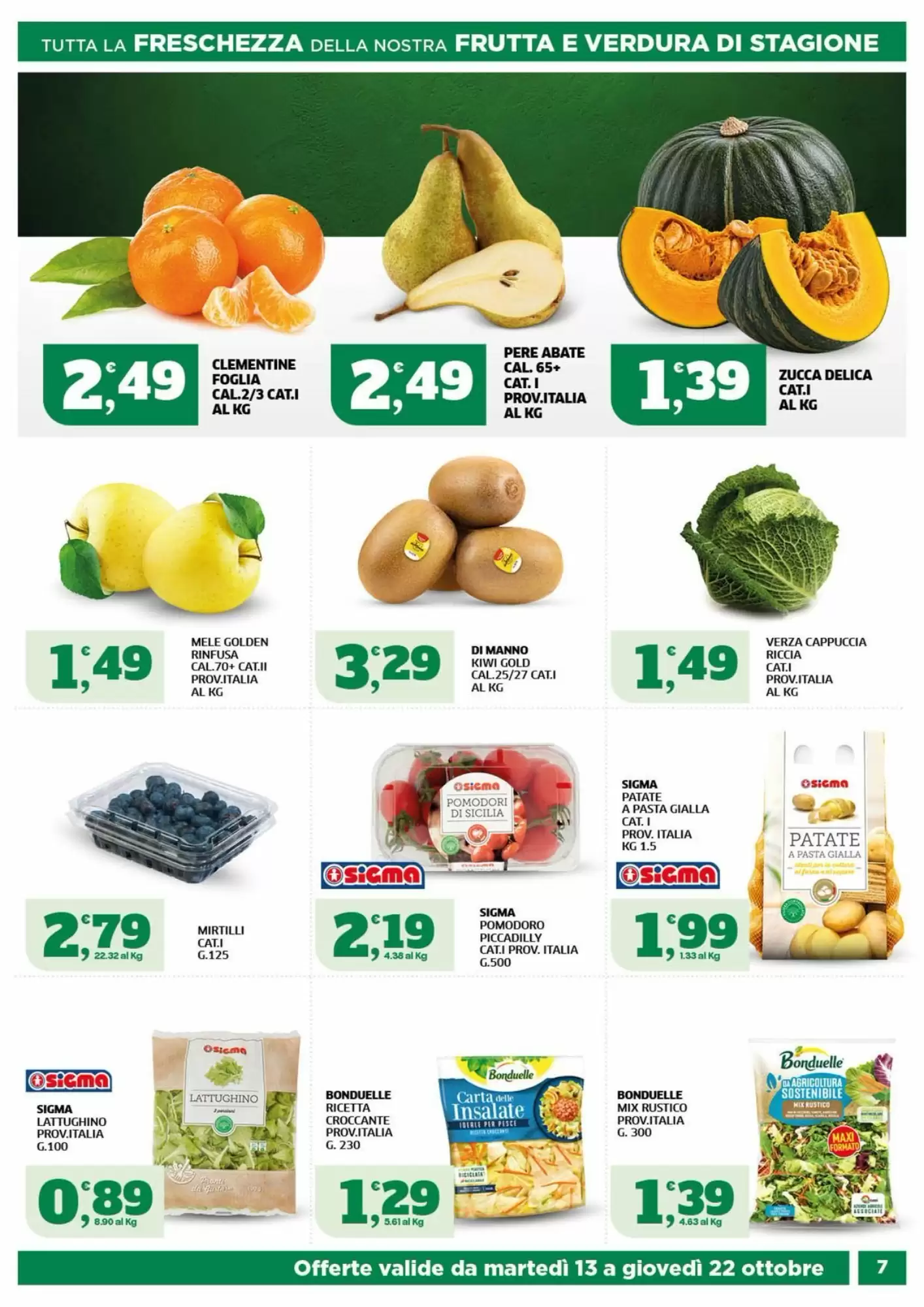 Volantino promozionale Ok Sigma  valide dal 13/10/2026 - Pagina 7.