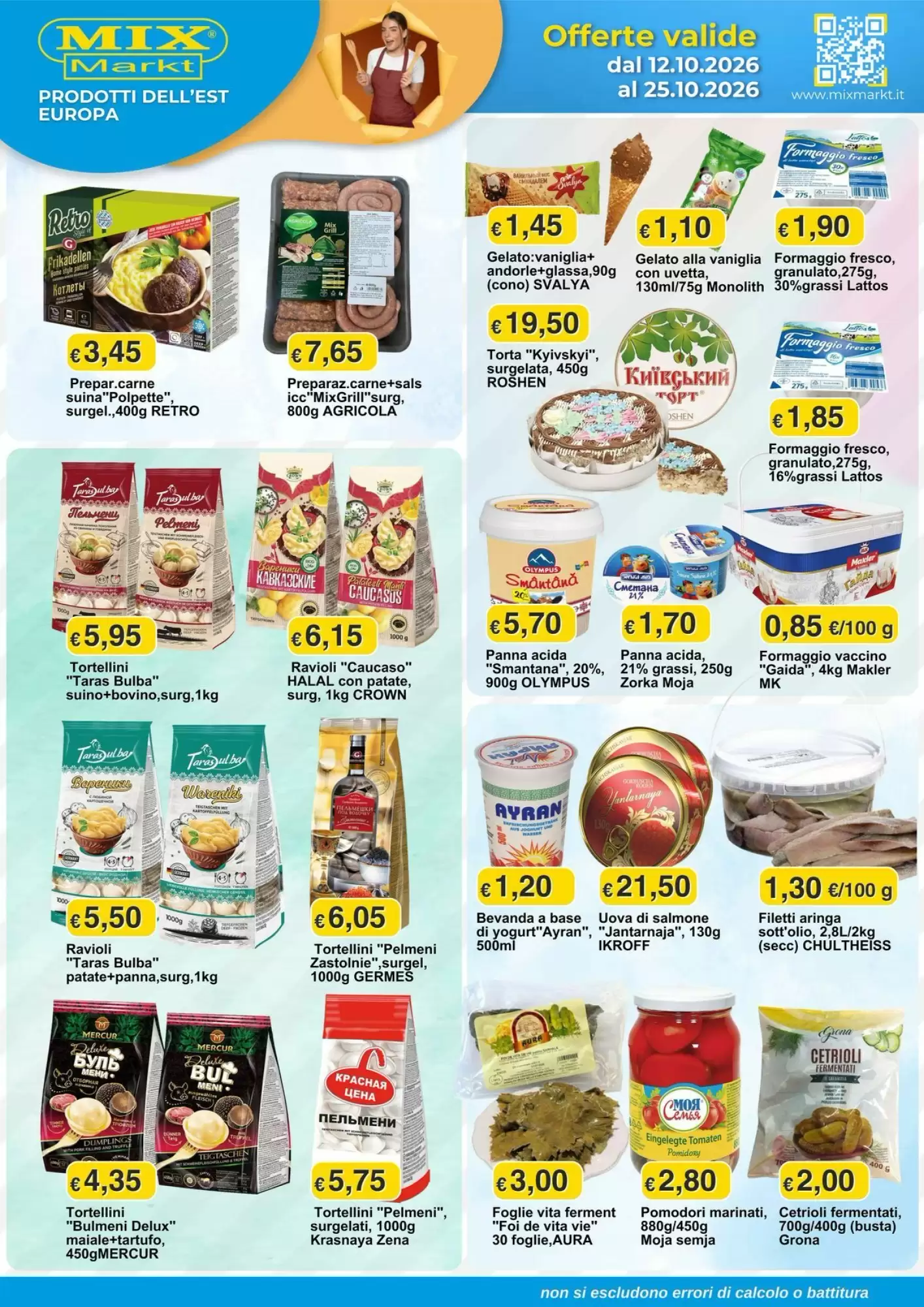 Volantino promozionale Mix Markt  valide dal 13/10/2026 - Pagina 1.