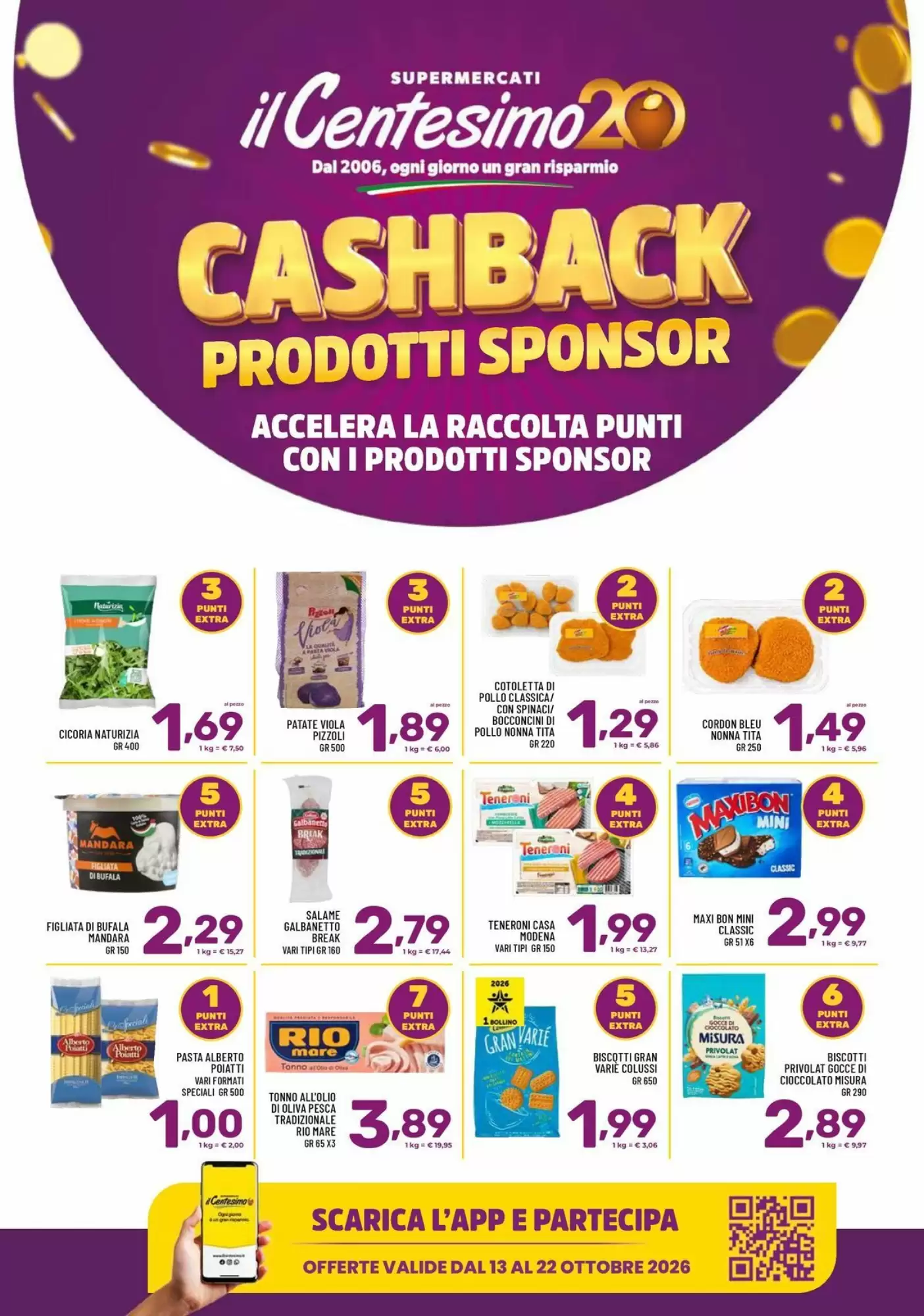 Volantino promozionale Il Centesimo  valide dal 13/10/2026 - Pagina 18.
