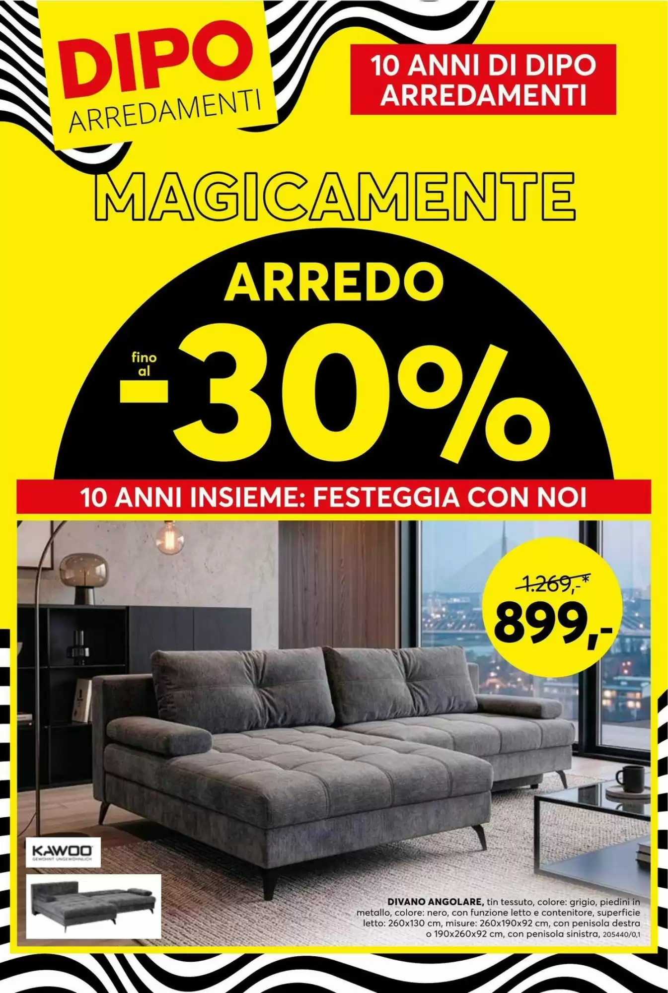 Volantino promozionale Dipo Arredamenti  valide dal 13/10/2026 - Pagina 1.