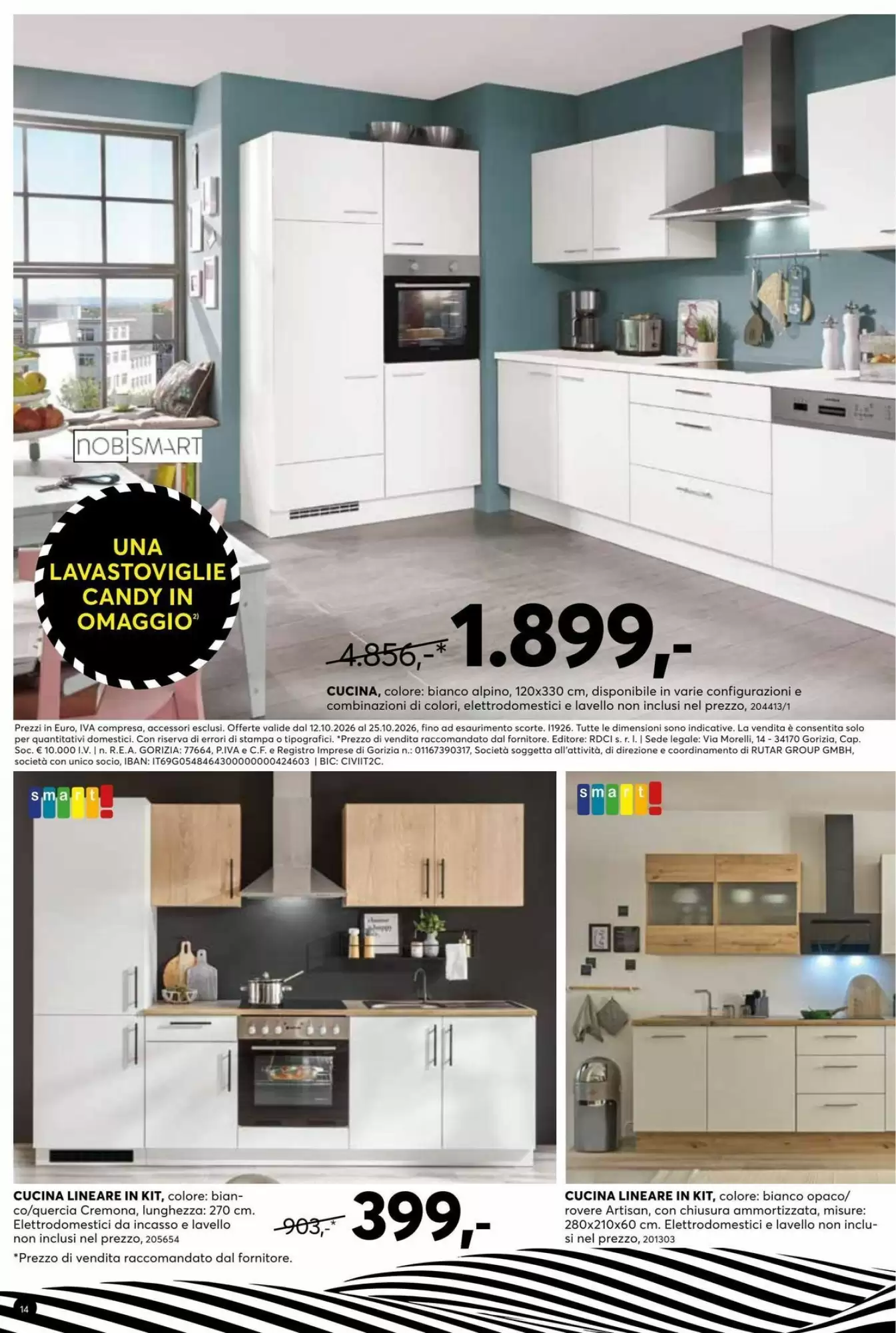 Volantino promozionale Dipo Arredamenti  valide dal 13/10/2026 - Pagina 14.