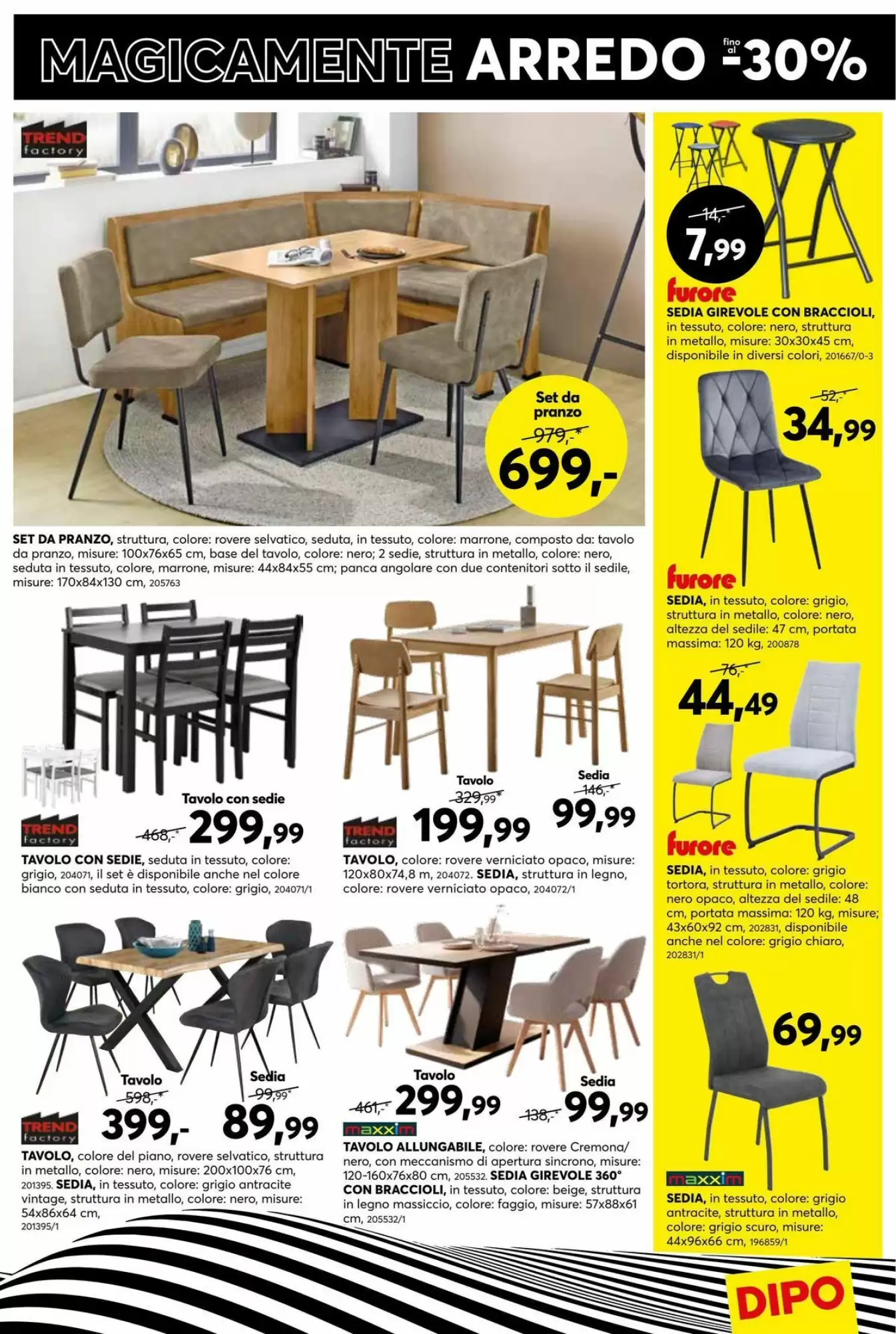 Volantino promozionale Dipo Arredamenti  valide dal 13/10/2026 - Pagina 7.