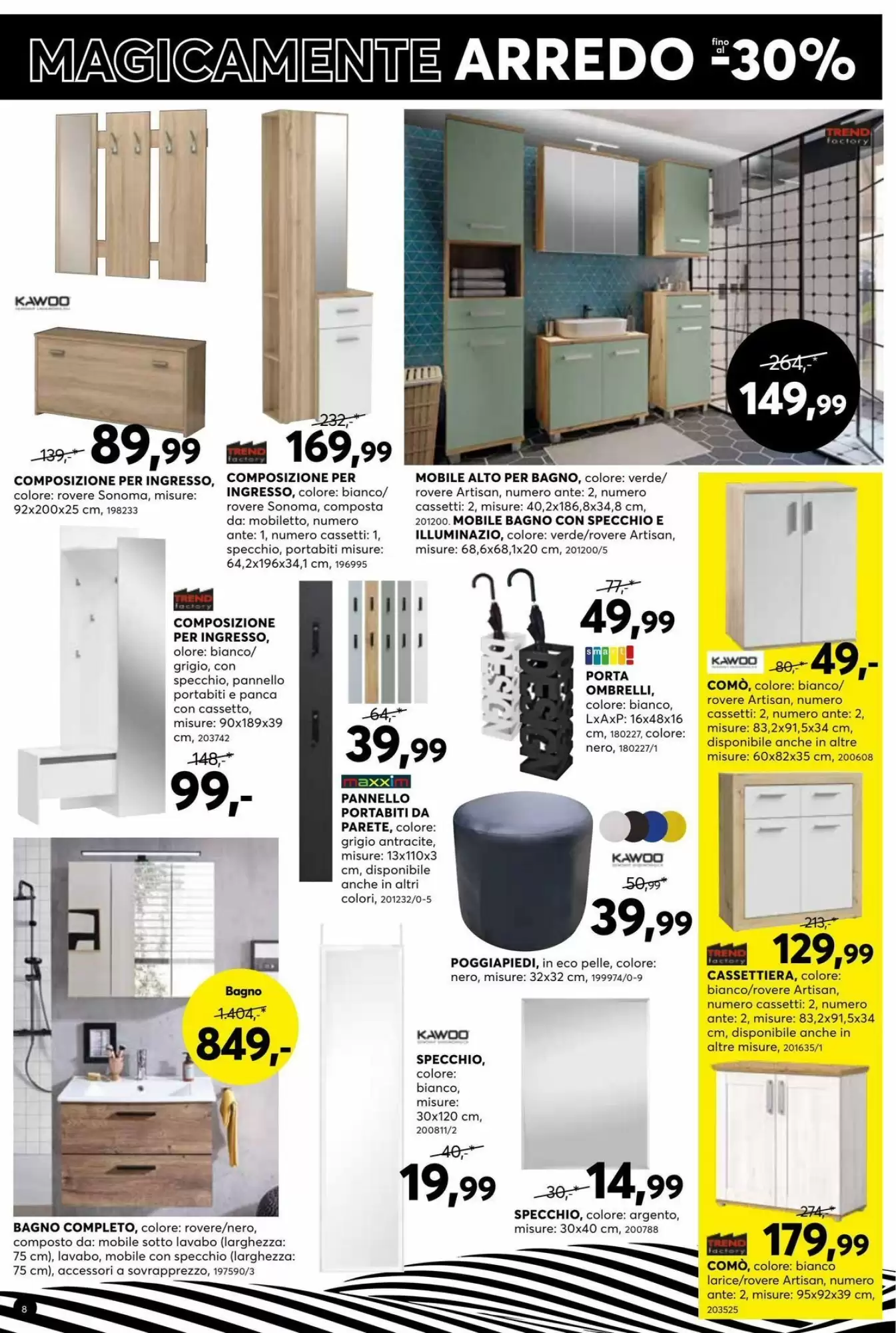 Volantino promozionale Dipo Arredamenti  valide dal 13/10/2026 - Pagina 8.
