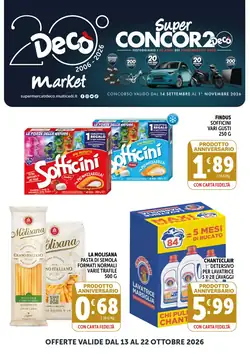 Volantino promozionale Deco Market  valide dal 13/10/2026