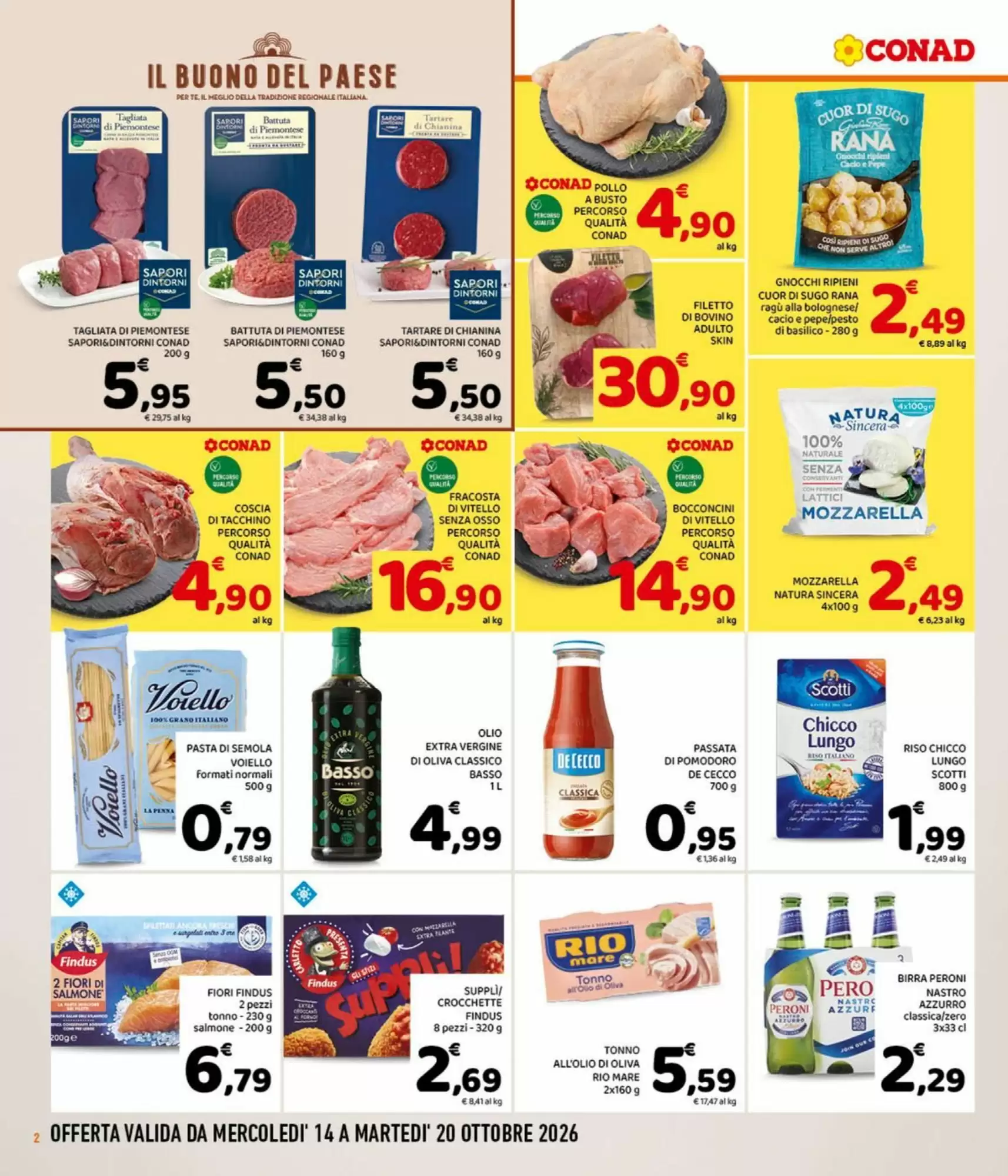 Volantino promozionale Conad Superstore  valide dal 14/10/2026 - Pagina 2.
