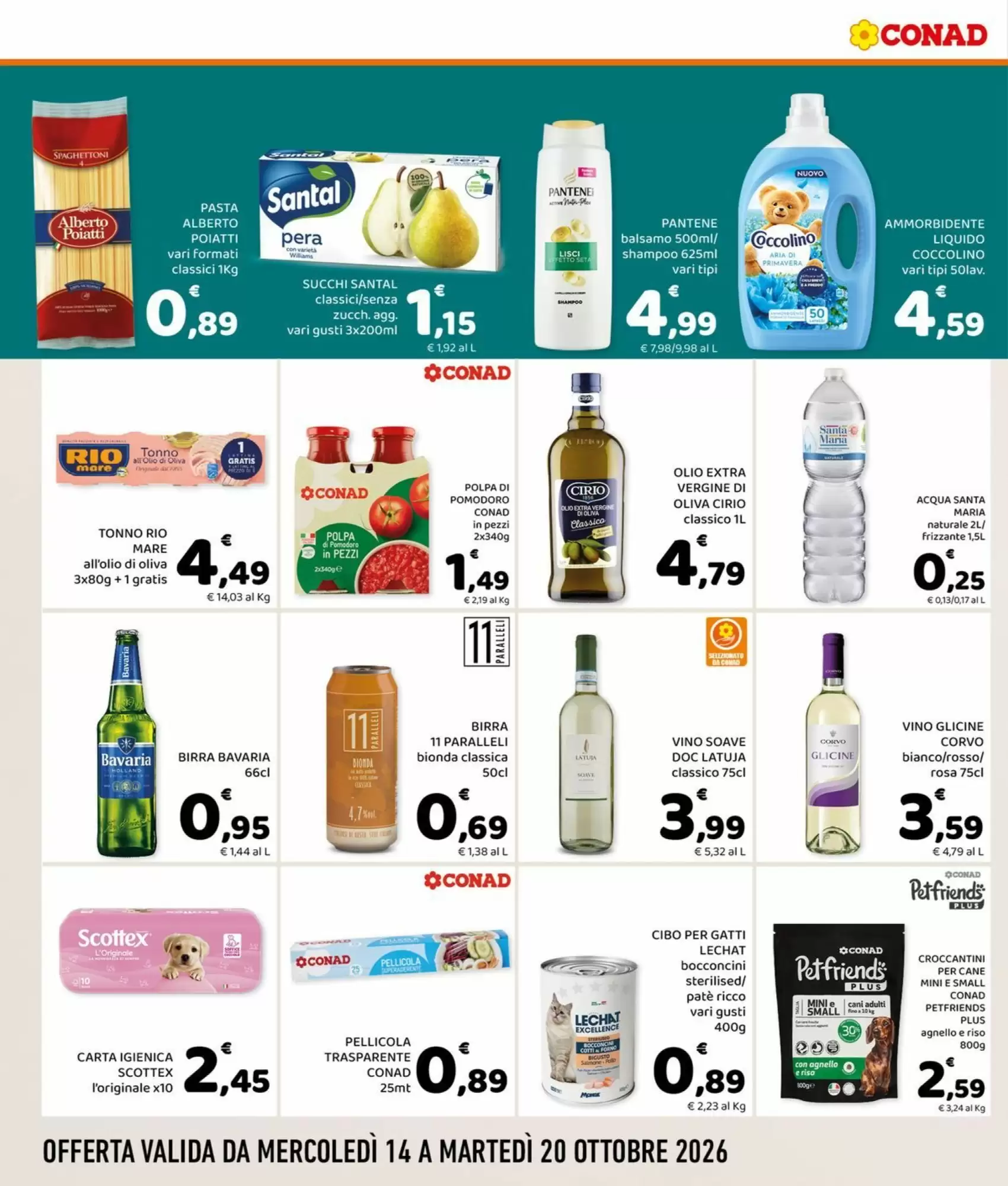 Volantino promozionale Conad City  valide dal 14/10/2026 - Pagina 4.