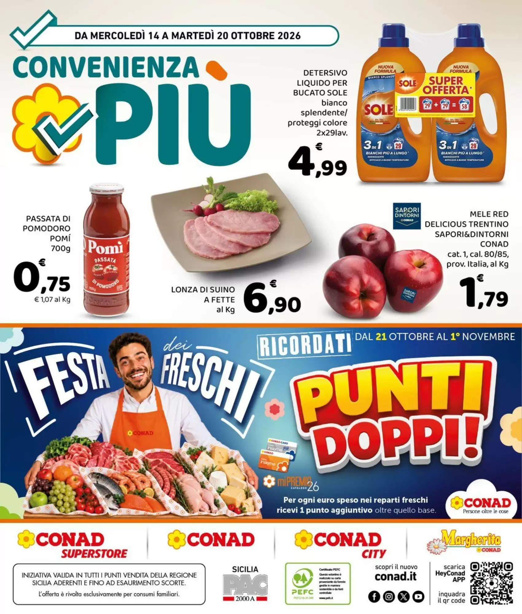 Volantino promozionale Conad City  valide dal 14/10/2026 - Pagina 8.