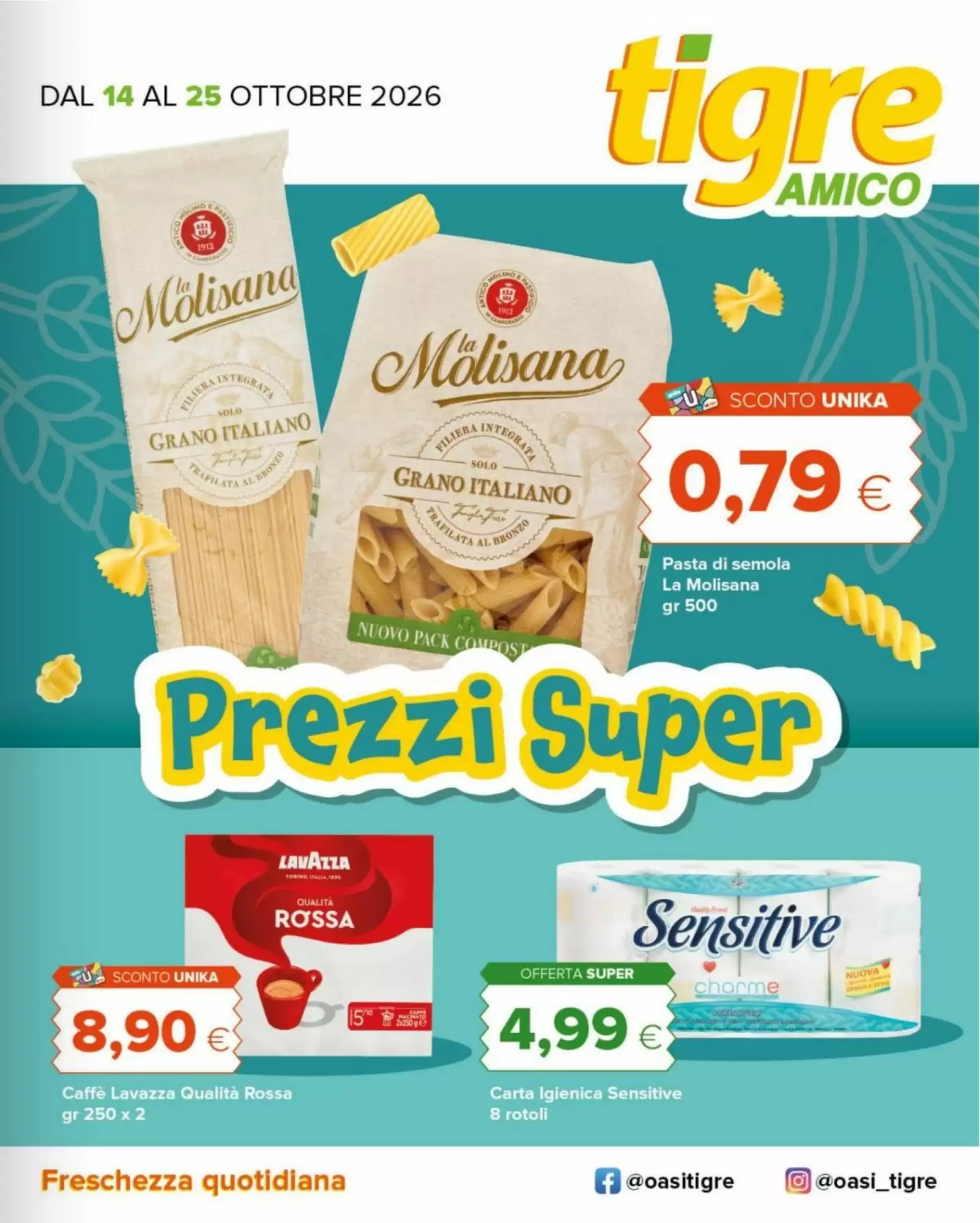 Volantino promozionale Tigre Amico  valide dal 14/10/2026 - Pagina 1.