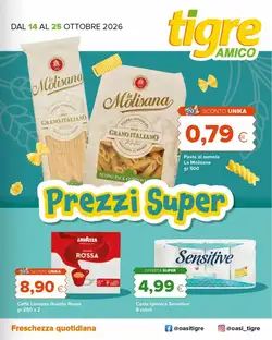 Volantino promozionale Tigre Amico  valide dal 14/10/2026
