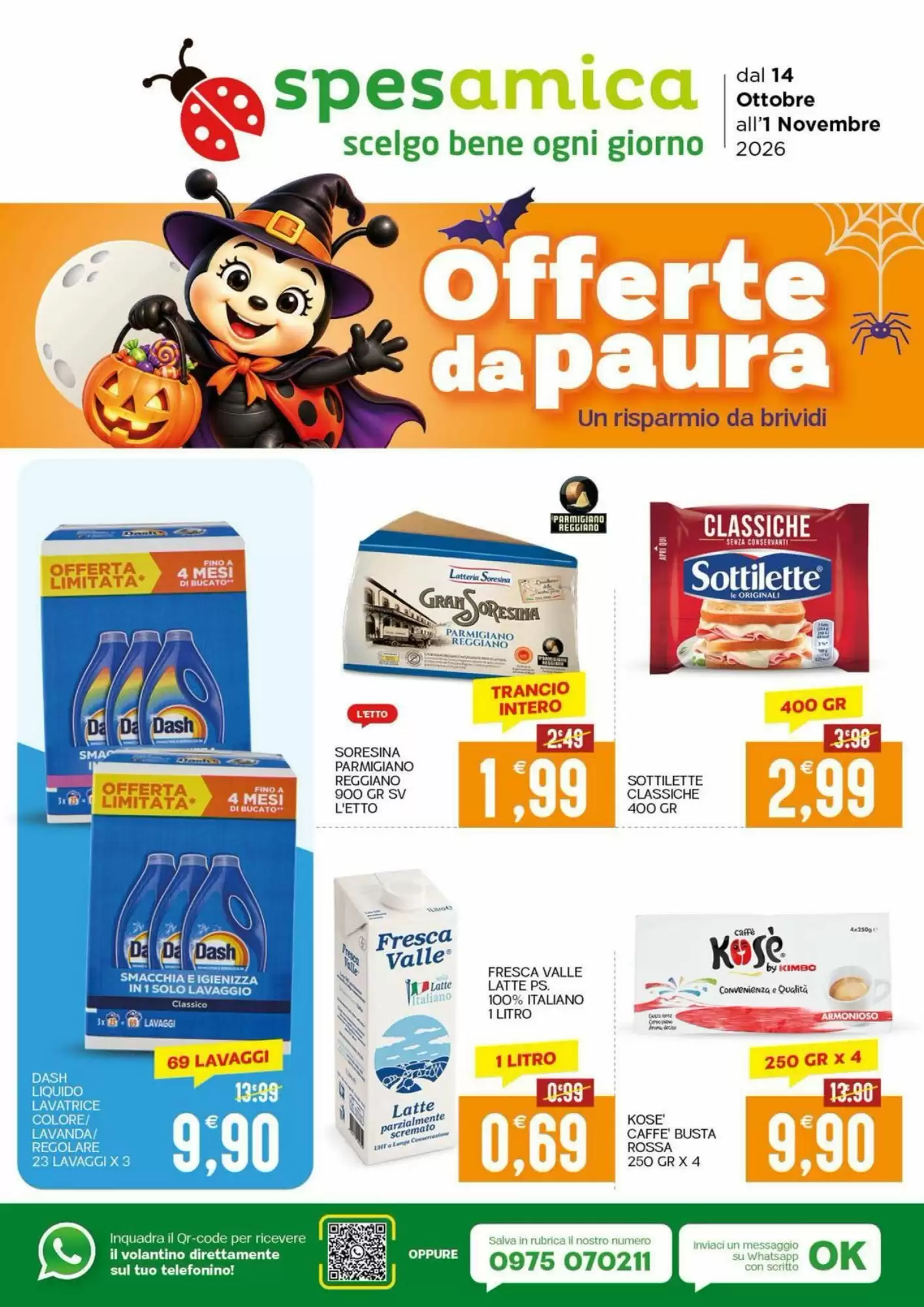 Volantino promozionale SpesAmica valide dal 14/10/2026 - Pagina 1.