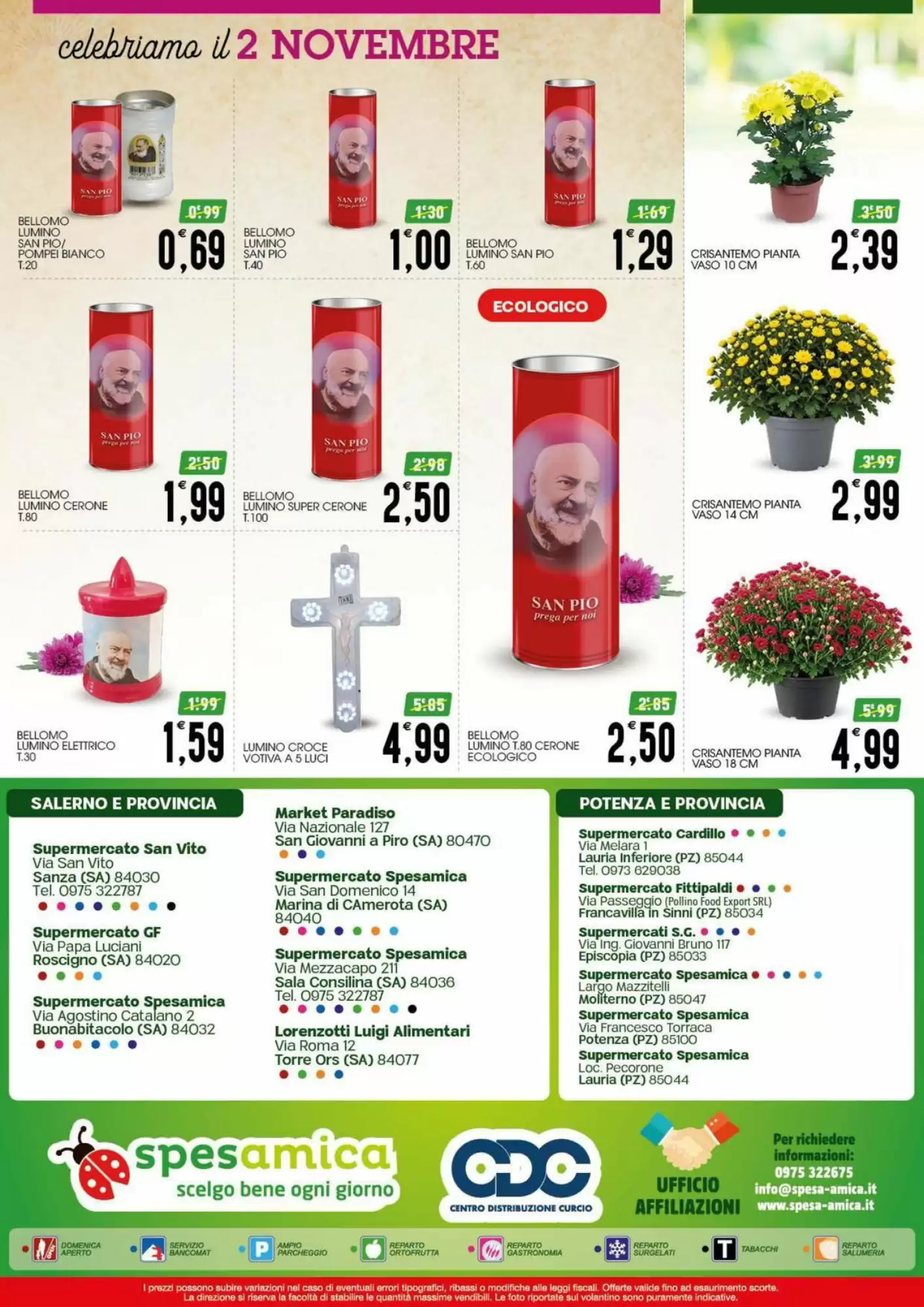 Volantino promozionale SpesAmica  valide dal 14/10/2026 - Pagina 16.