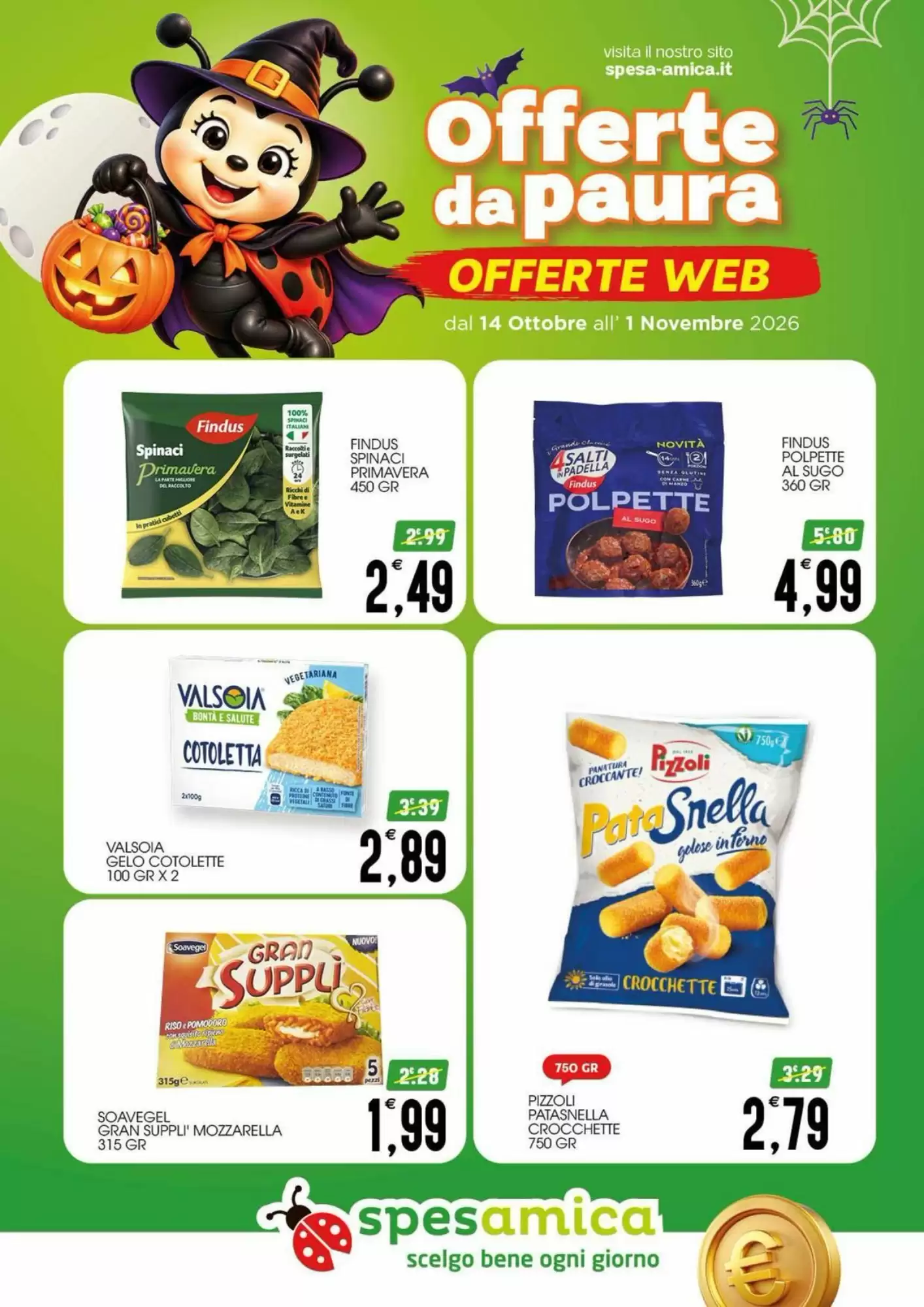 Volantino promozionale SpesAmica  valide dal 14/10/2026 - Pagina 17.