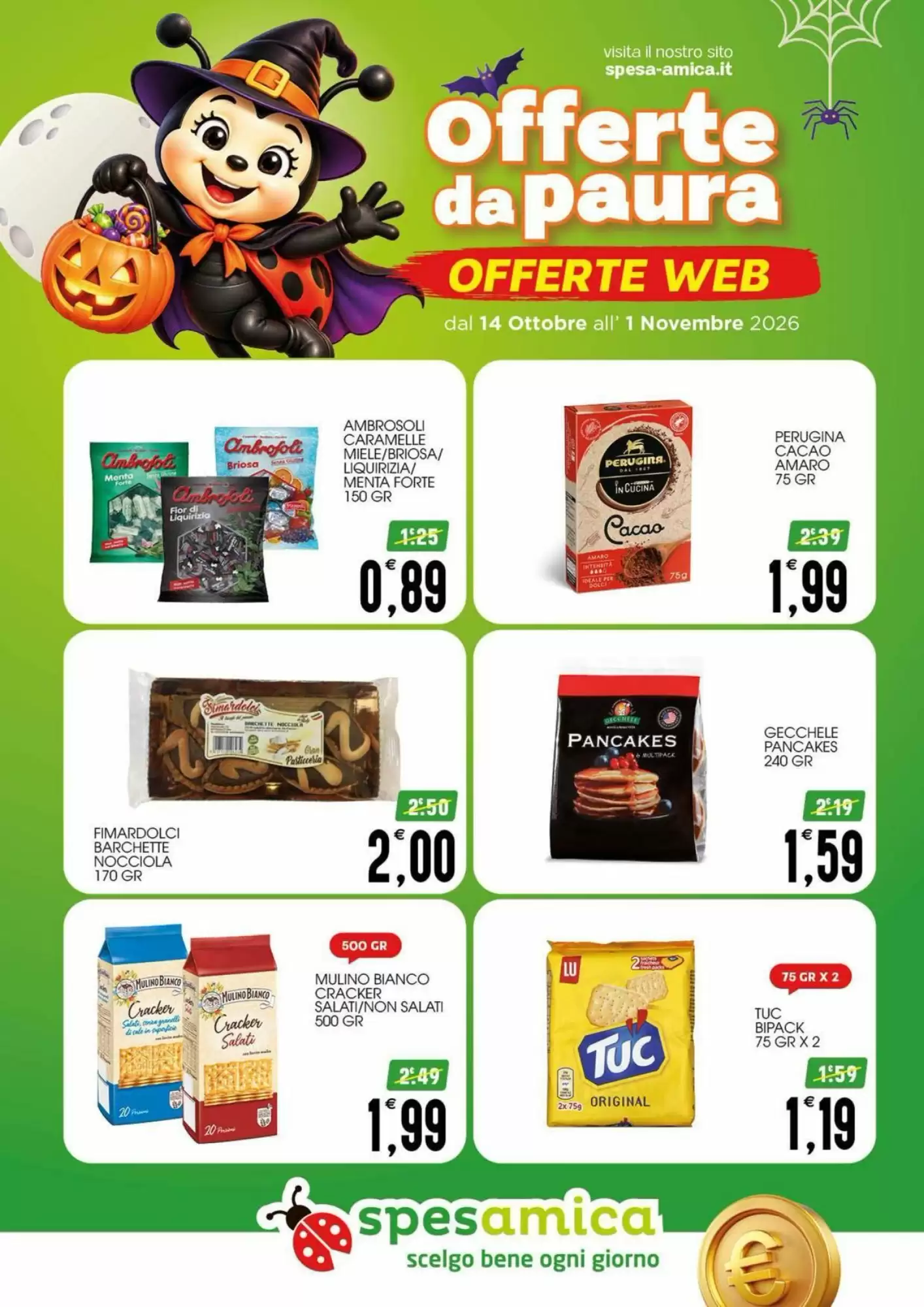 Volantino promozionale SpesAmica  valide dal 14/10/2026 - Pagina 19.
