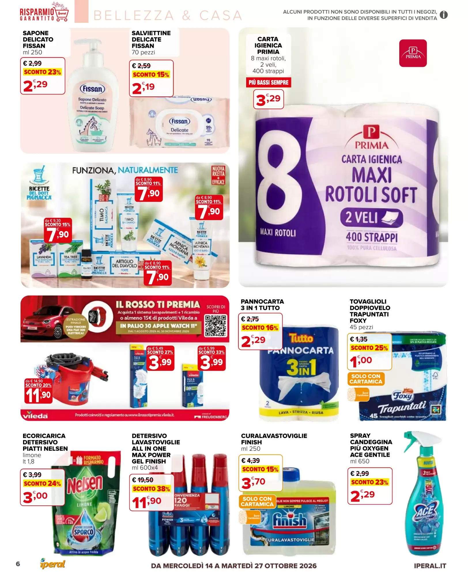 Volantino promozionale Iperal  valide dal 14/10/2026 - Pagina 6.
