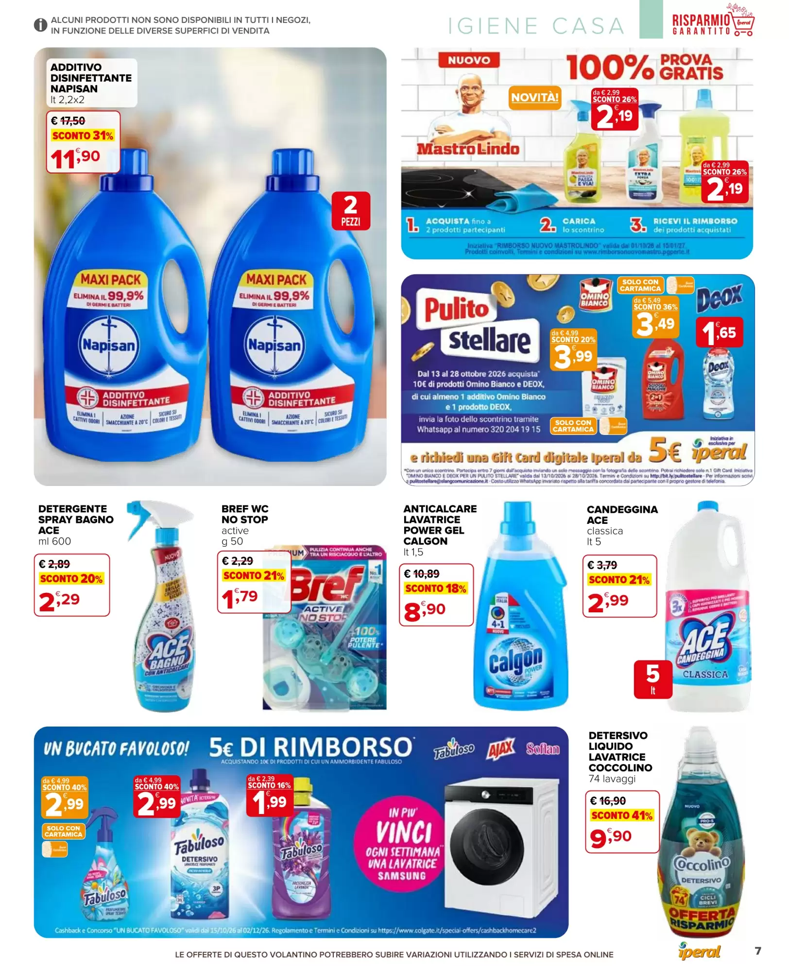 Volantino promozionale Iperal  valide dal 14/10/2026 - Pagina 7.