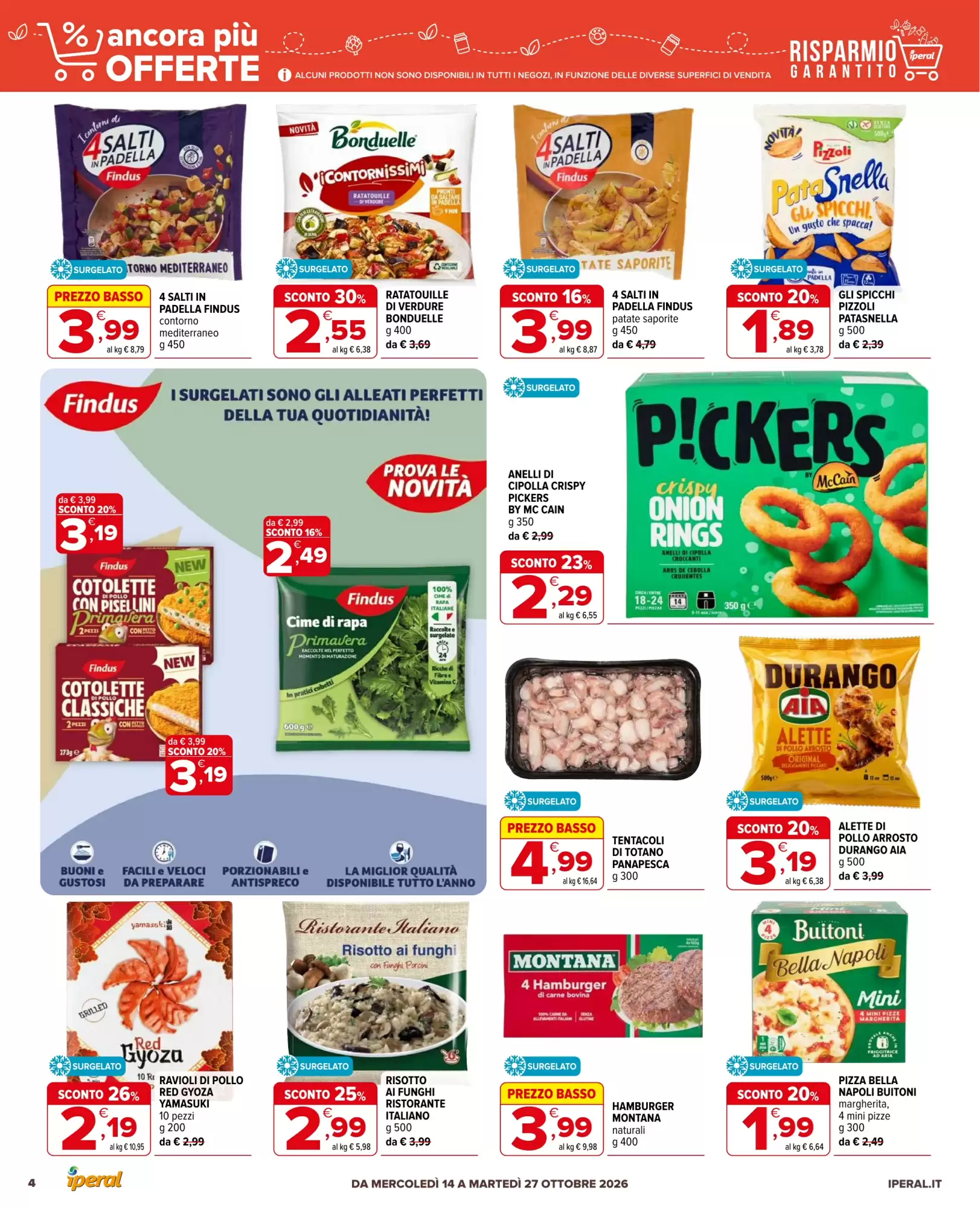 Volantino promozionale Iperal  valide dal 14/10/2026 - Pagina 4.