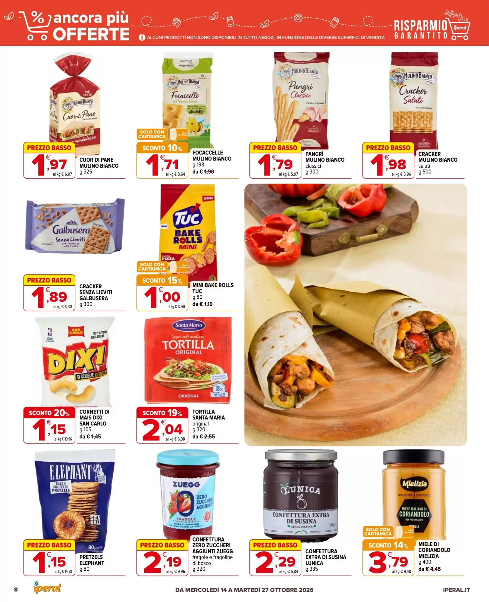 Volantino promozionale Iperal  valide dal 14/10/2026 - Pagina 8.