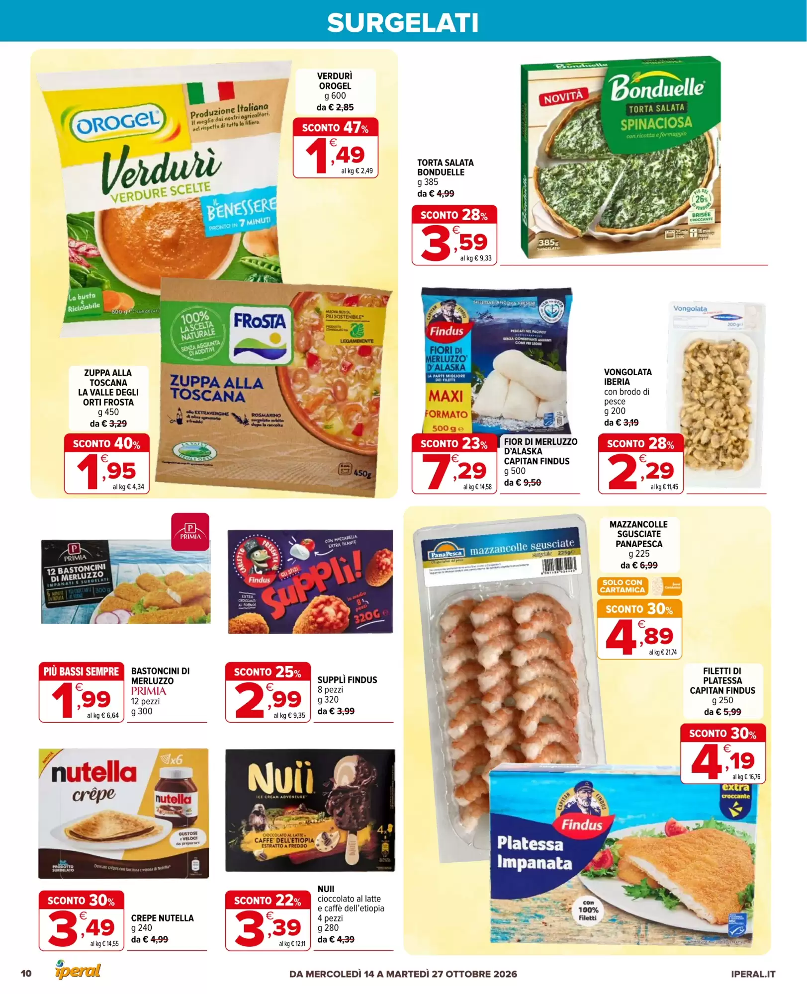 Volantino promozionale Iperal  valide dal 14/10/2026 - Pagina 10.
