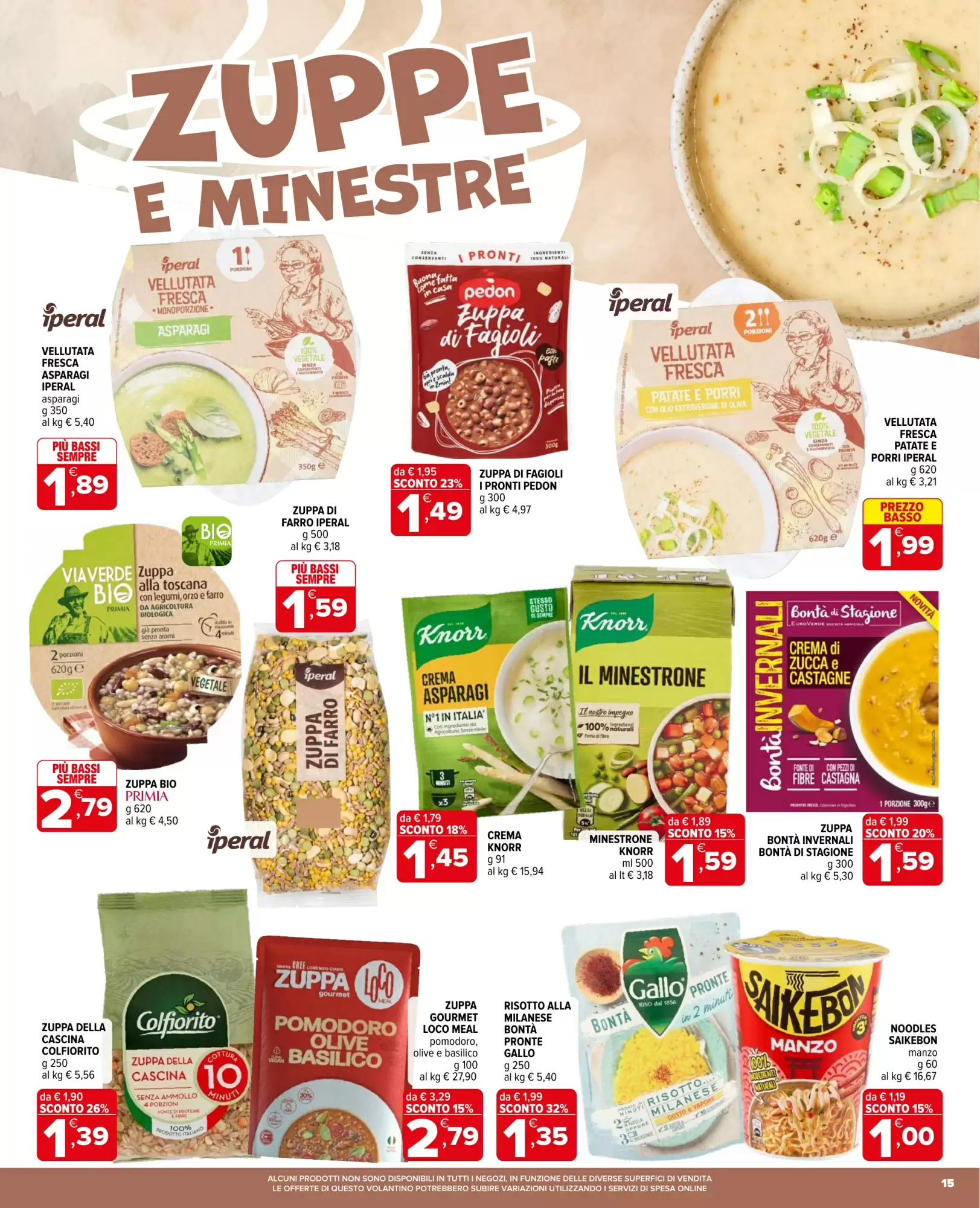 Volantino promozionale Iperal  valide dal 14/10/2026 - Pagina 15.