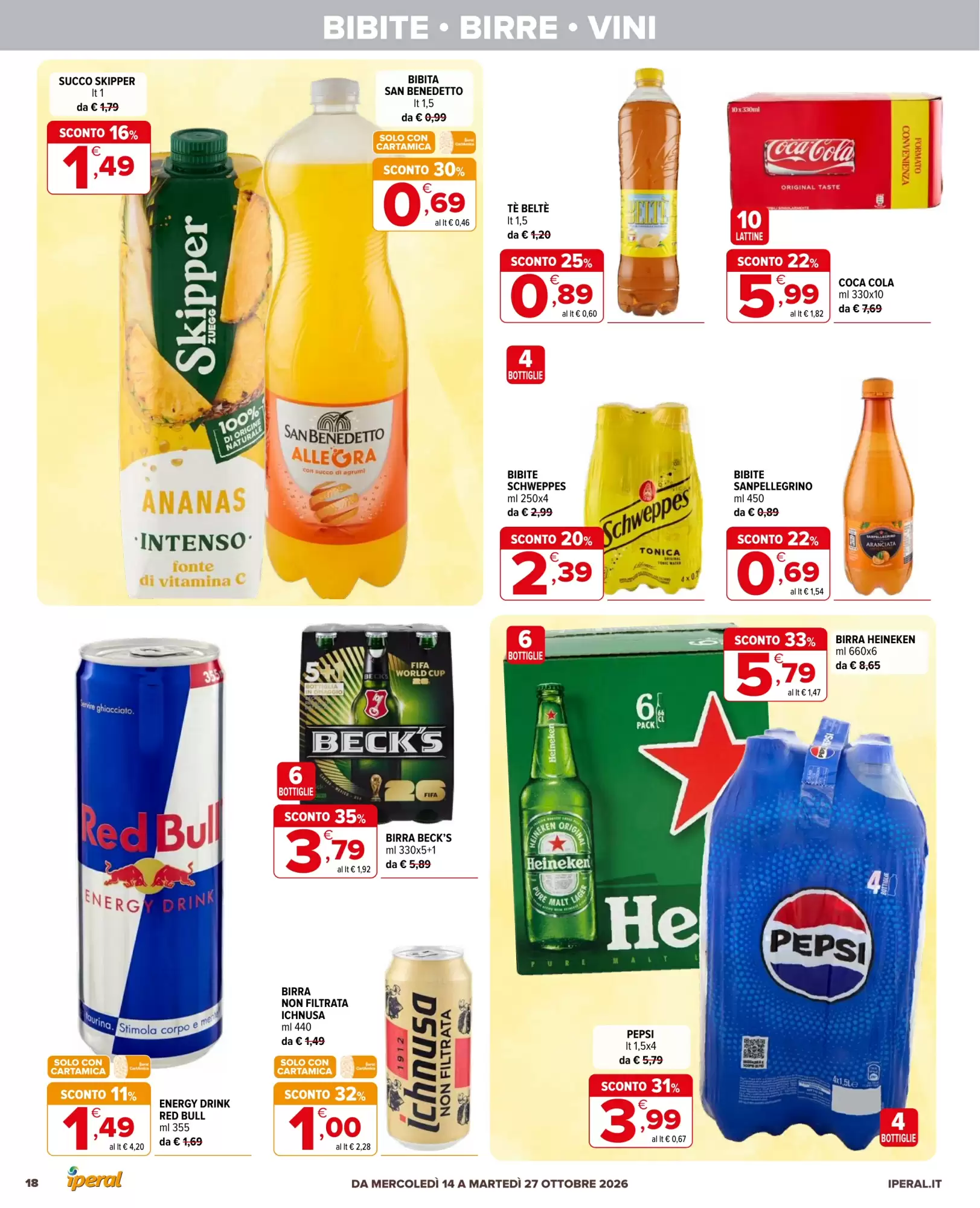Volantino promozionale Iperal  valide dal 14/10/2026 - Pagina 18.