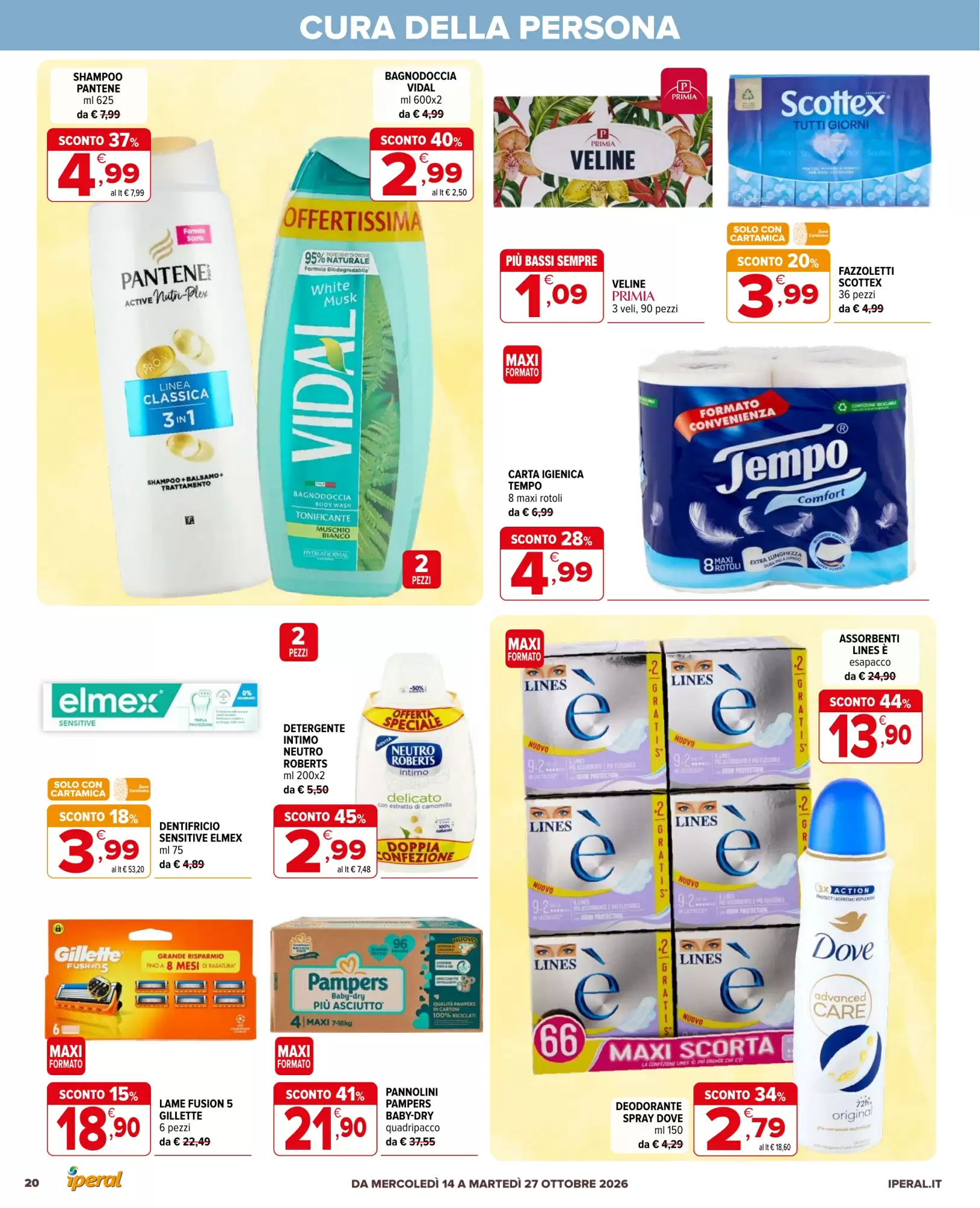 Volantino promozionale Iperal  valide dal 14/10/2026 - Pagina 20.