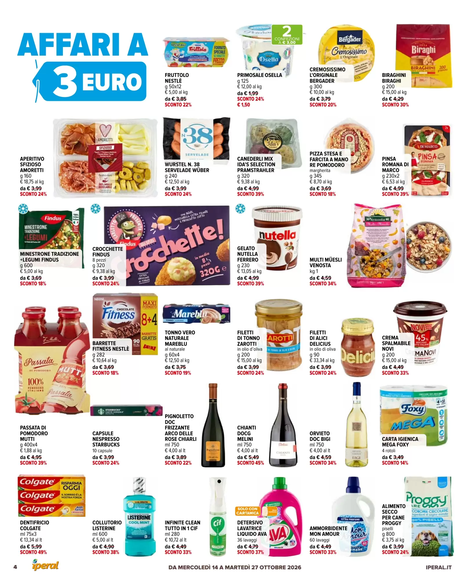 Volantino promozionale Iperal  valide dal 14/10/2026 - Pagina 4.