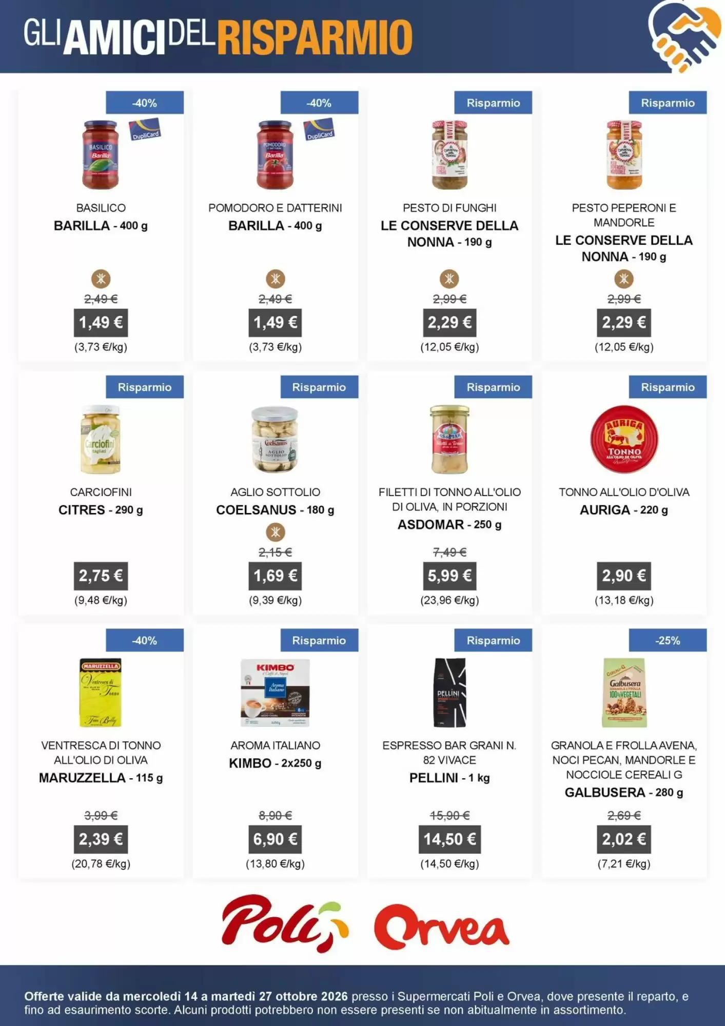 Volantino promozionale Poli  valide dal 14/10/2026 - Pagina 3.