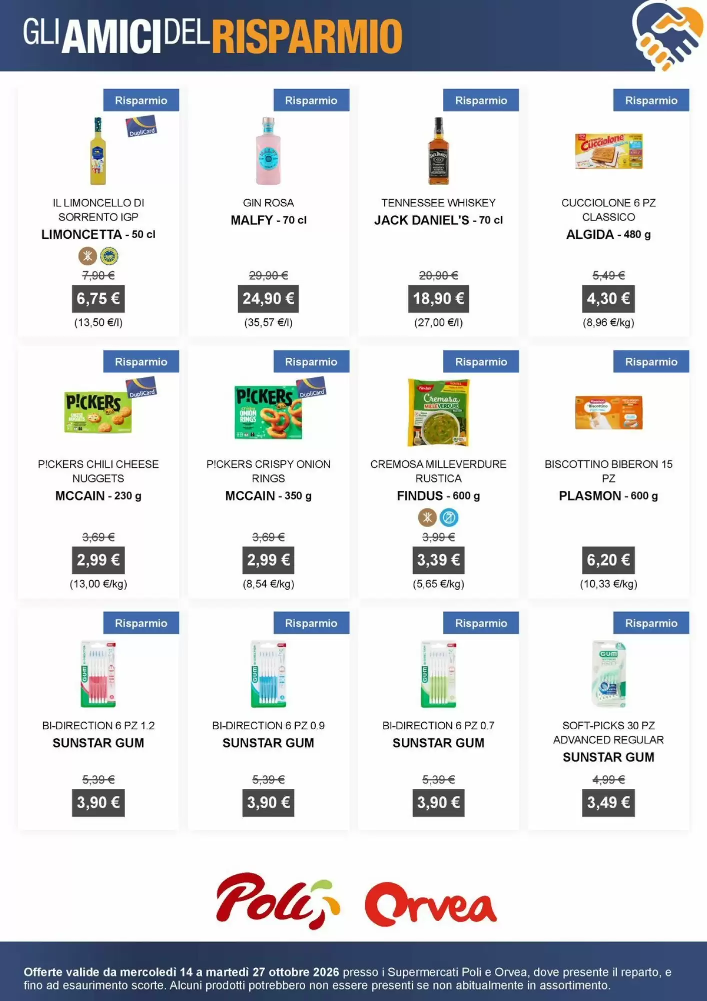 Volantino promozionale Poli  valide dal 14/10/2026 - Pagina 6.