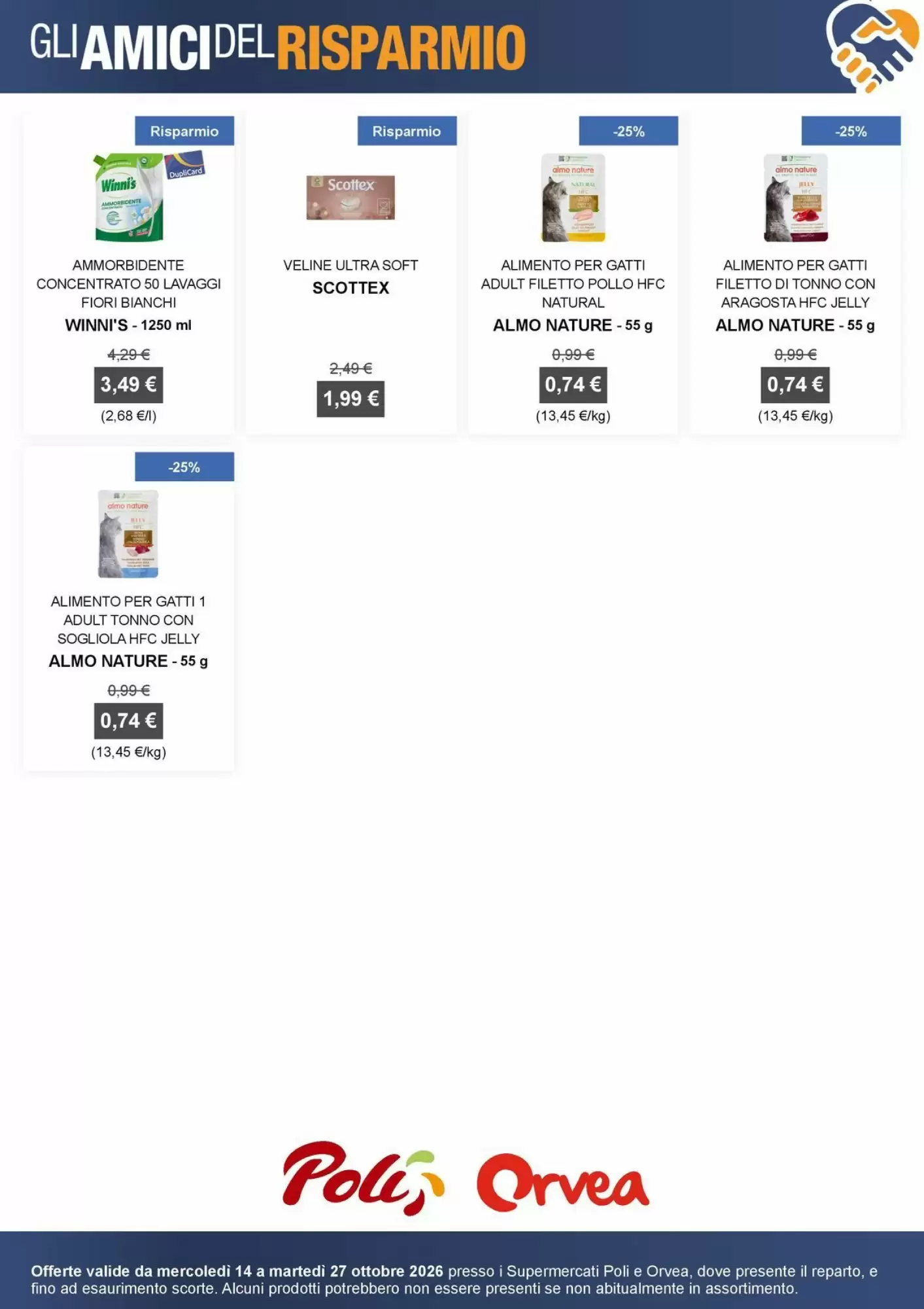 Volantino promozionale Poli  valide dal 14/10/2026 - Pagina 9.