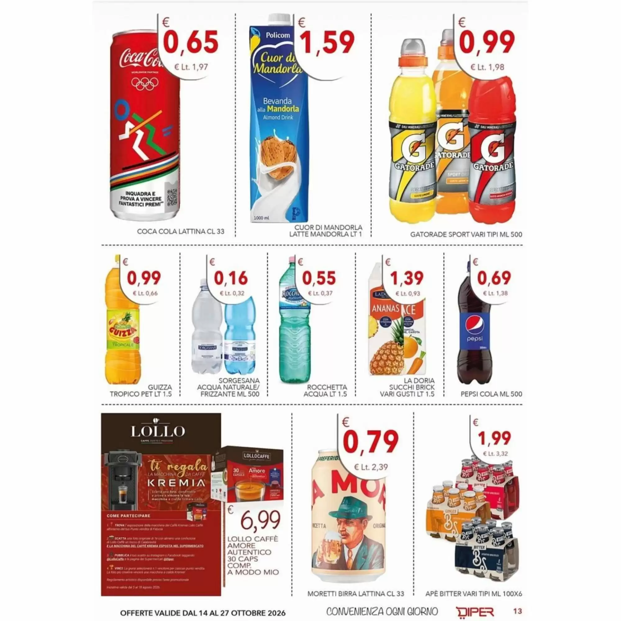 Volantino promozionale Diper  valide dal 14/10/2026 - Pagina 13.