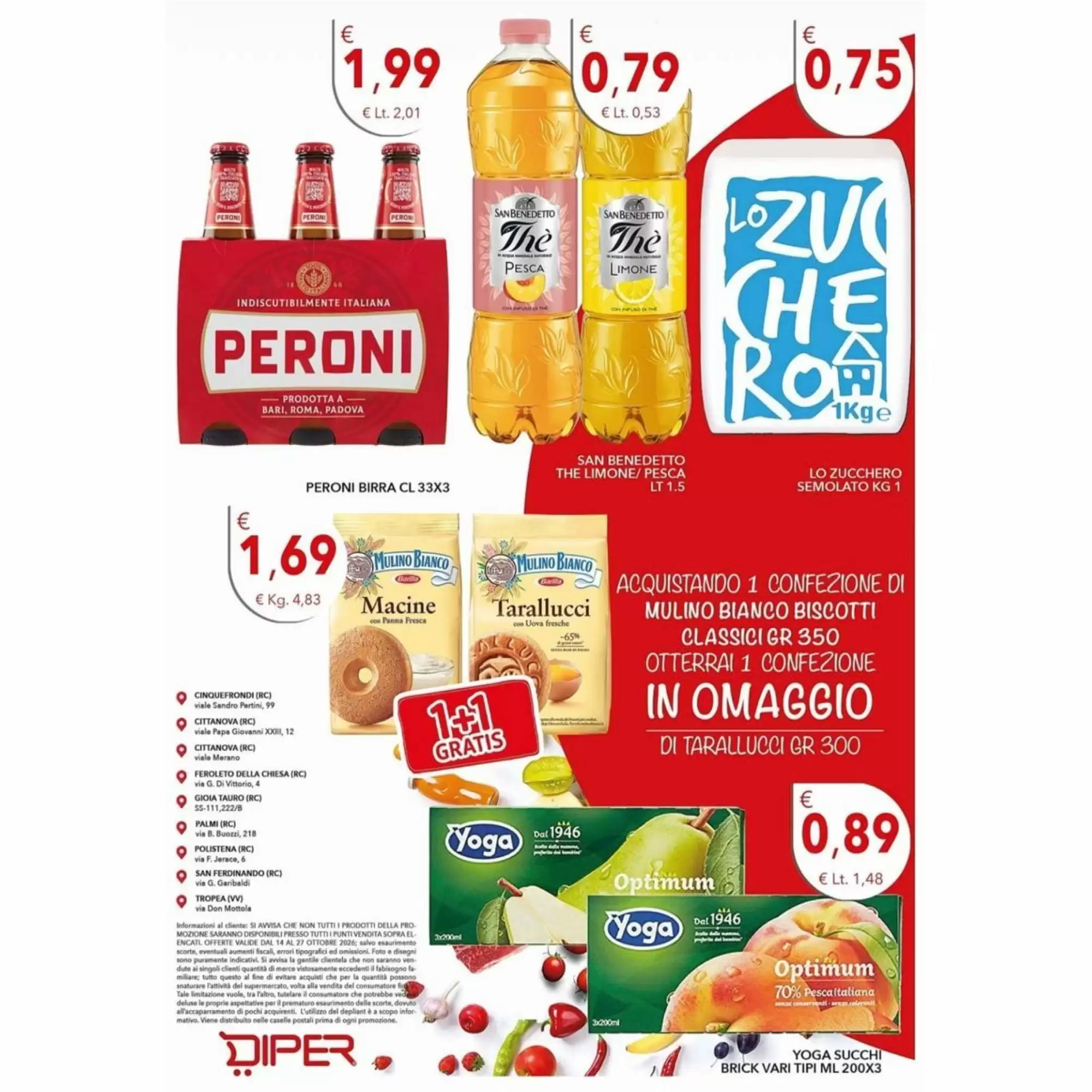 Volantino promozionale Diper  valide dal 14/10/2026 - Pagina 16.