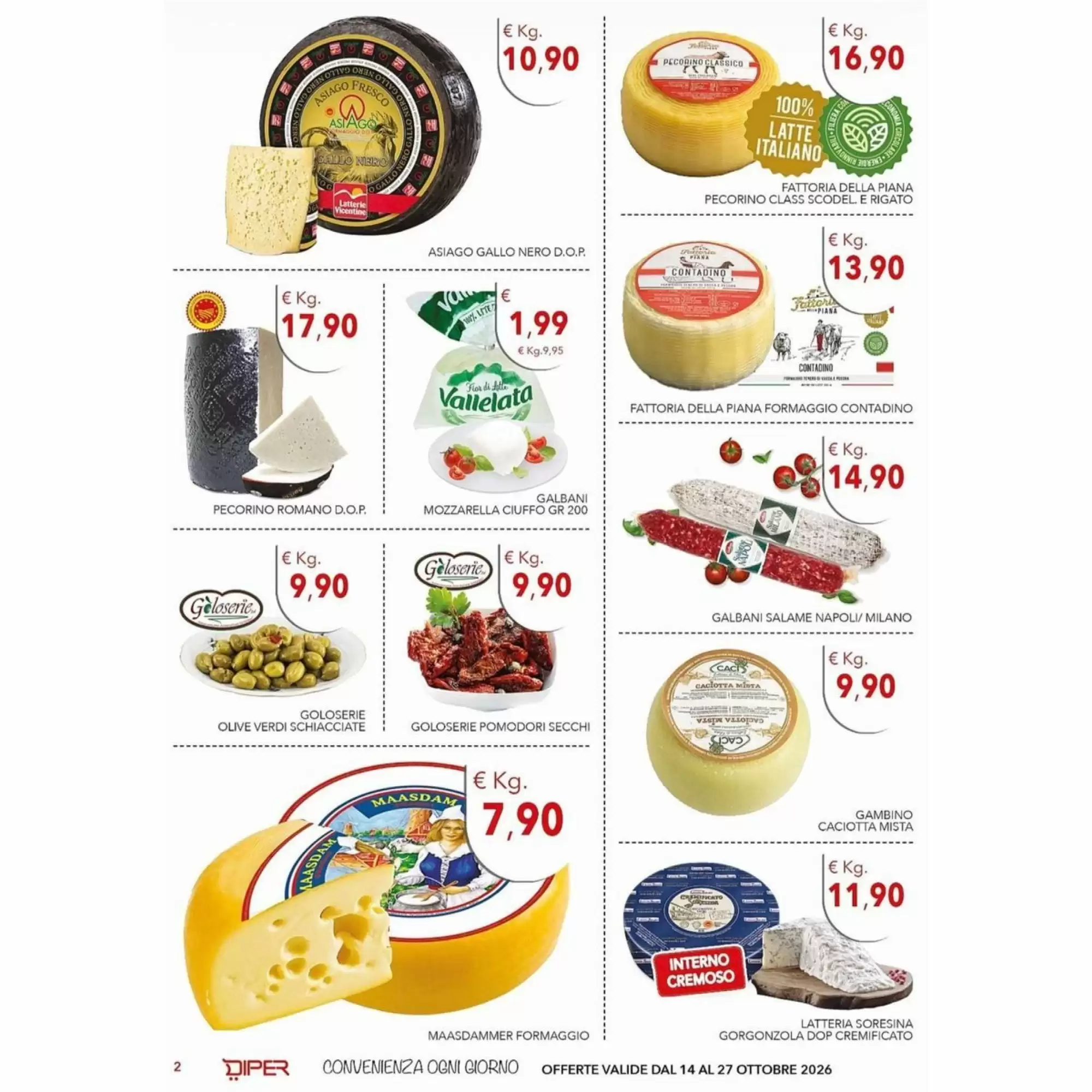 Volantino promozionale Diper  valide dal 14/10/2026 - Pagina 2.