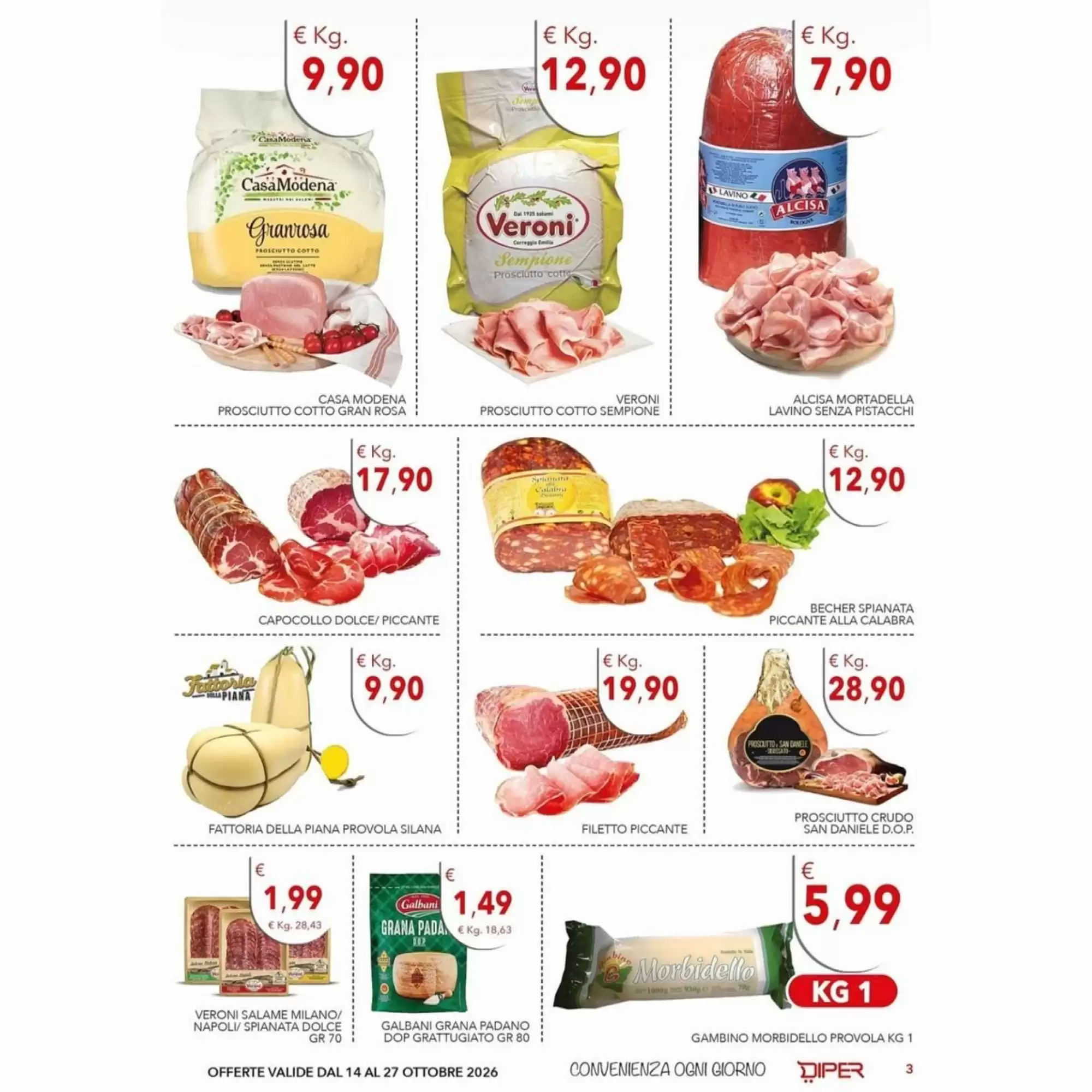 Volantino promozionale Diper  valide dal 14/10/2026 - Pagina 3.