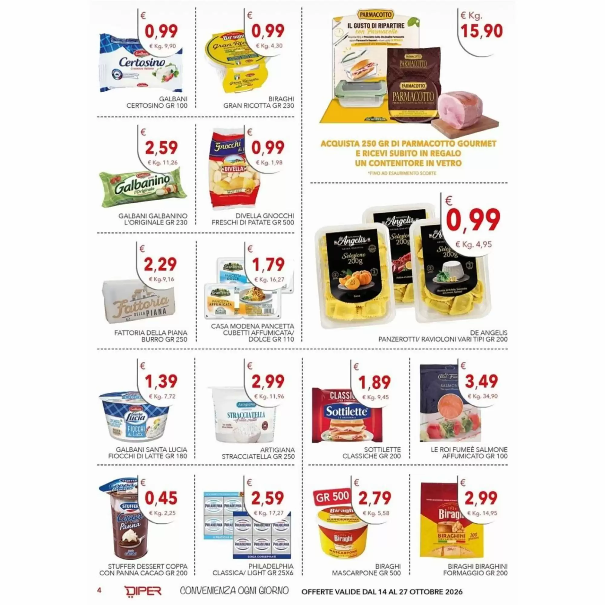 Volantino promozionale Diper  valide dal 14/10/2026 - Pagina 4.
