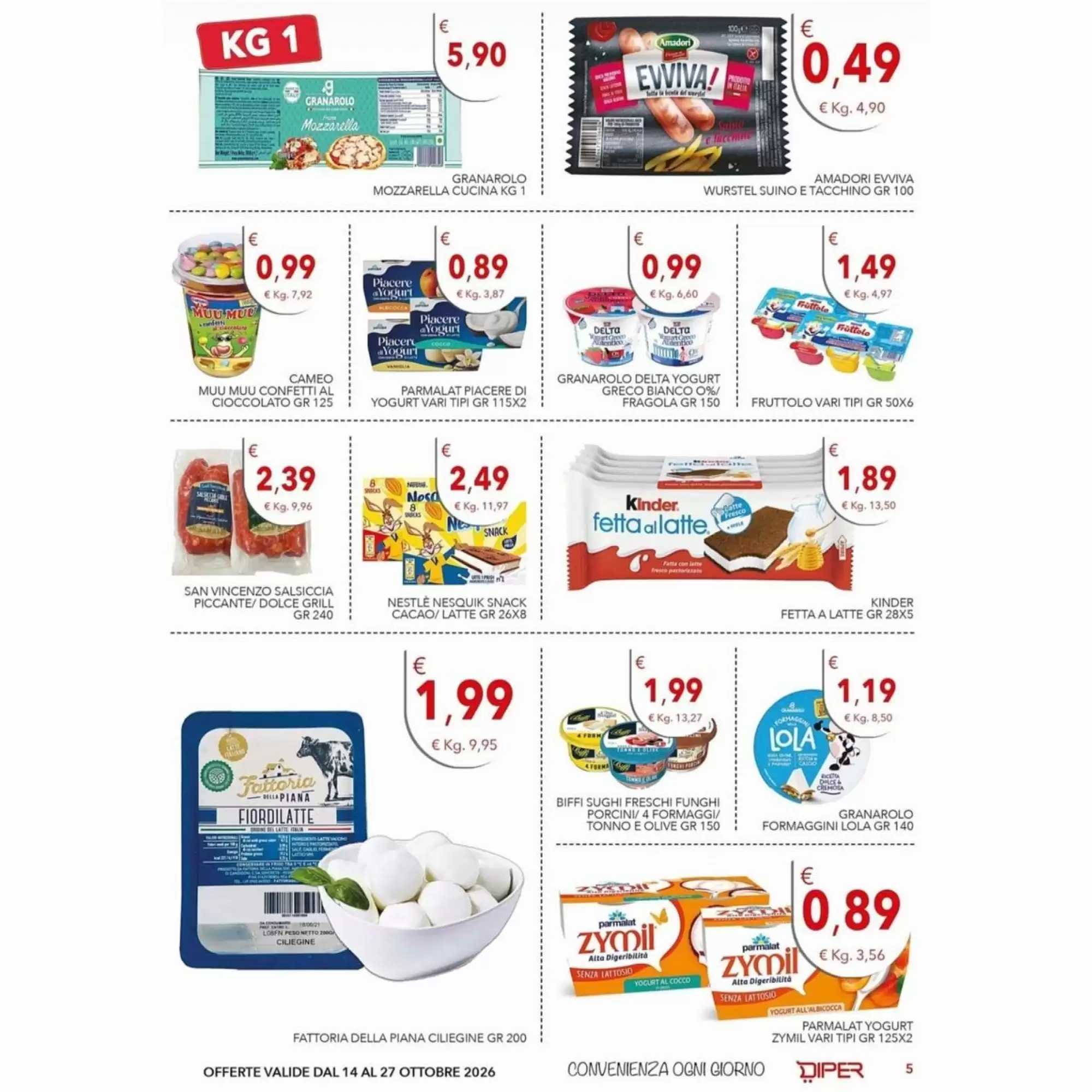 Volantino promozionale Diper  valide dal 14/10/2026 - Pagina 5.