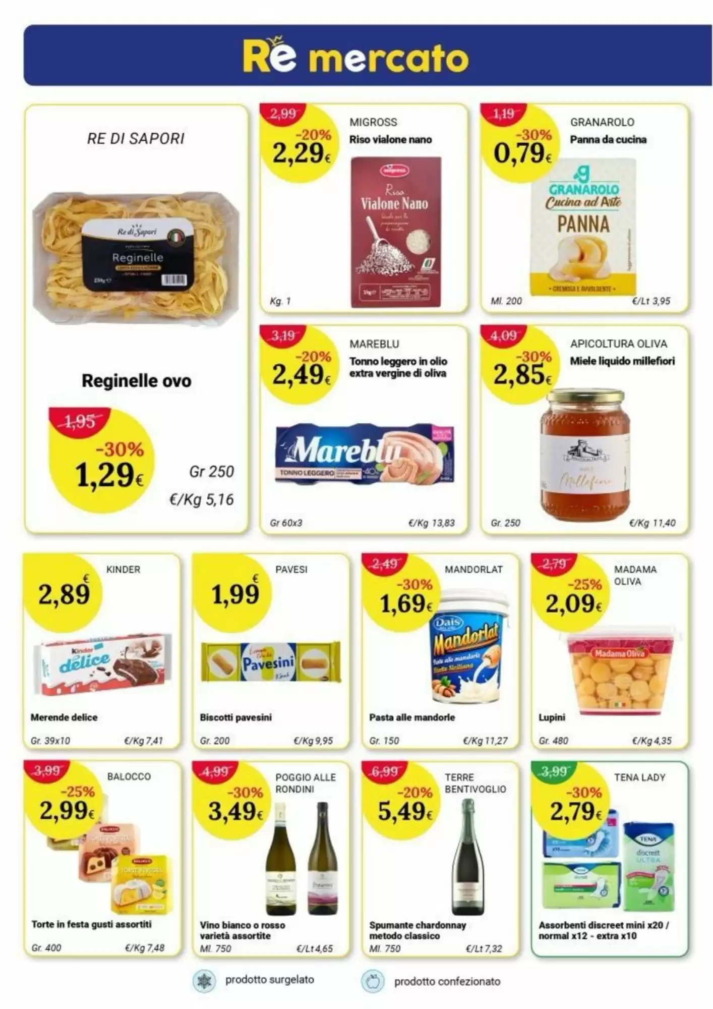 Volantino promozionale Re Mercato Lucrezia  valide dal 14/10/2026 - Pagina 3.