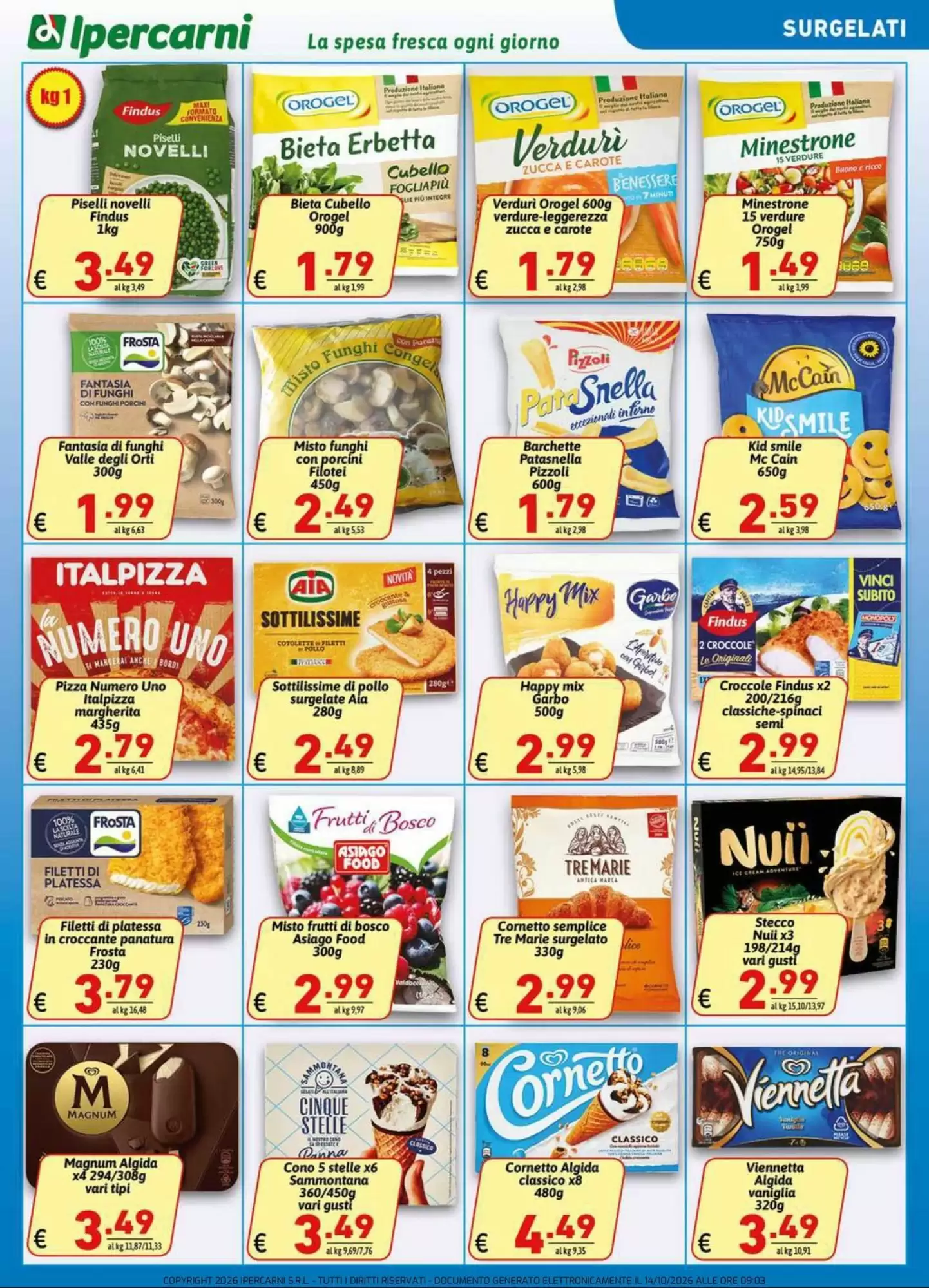 Volantino promozionale Ipercarni  valide dal 14/10/2026 - Pagina 11.