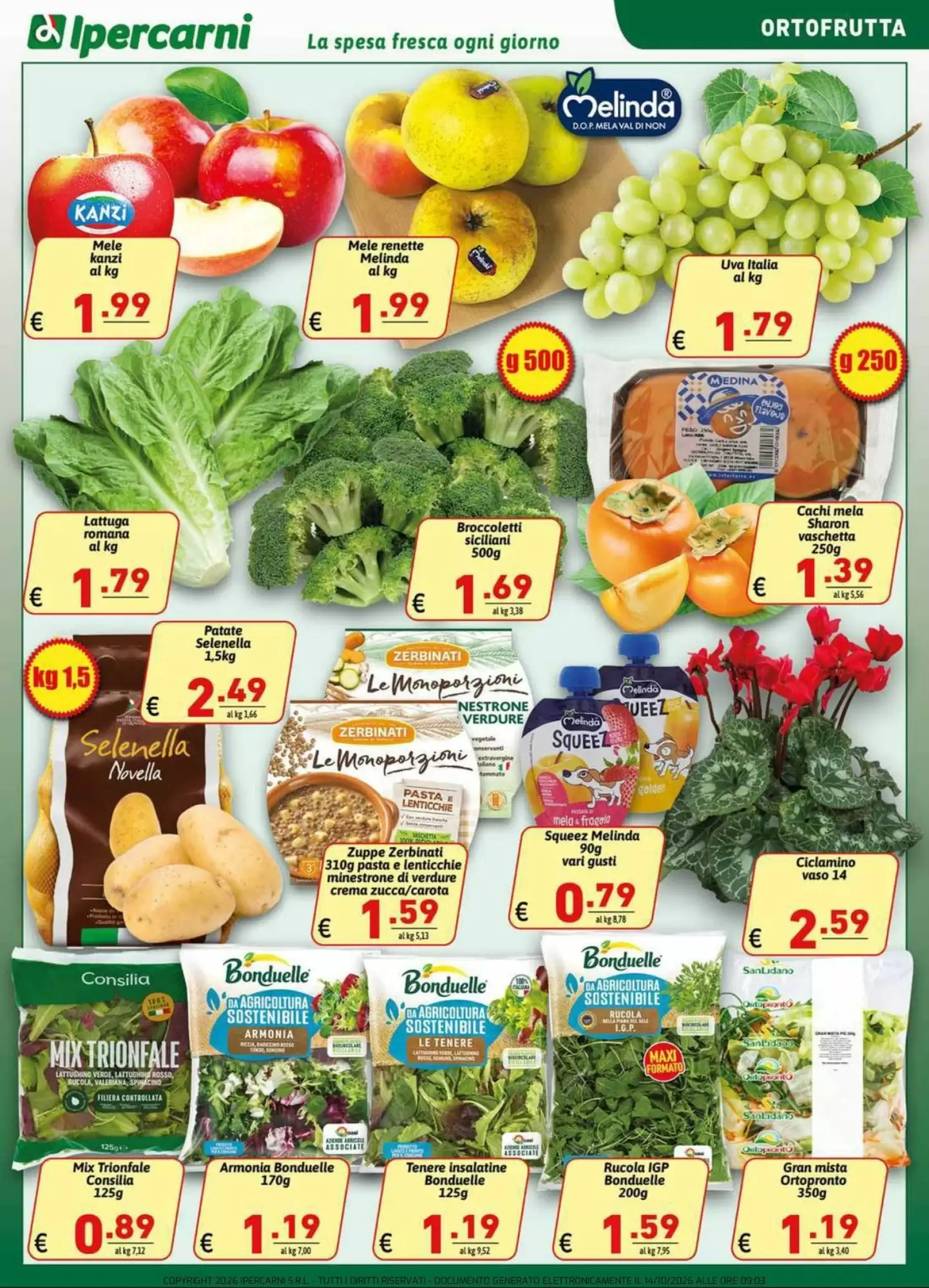 Volantino promozionale Ipercarni  valide dal 14/10/2026 - Pagina 5.