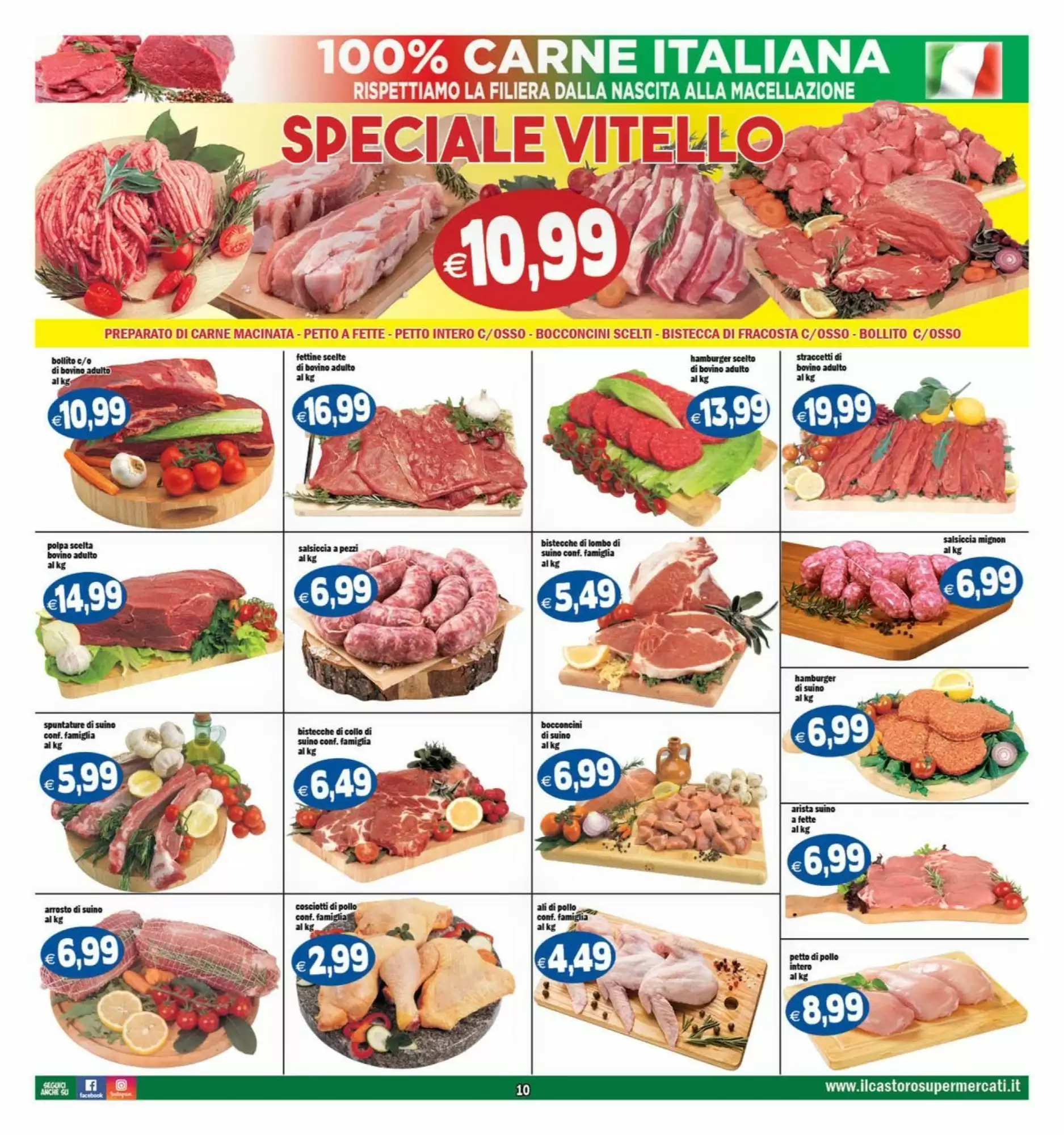 Volantino promozionale Il Castoro Supermercati  valide dal 14/10/2026 - Pagina 10.