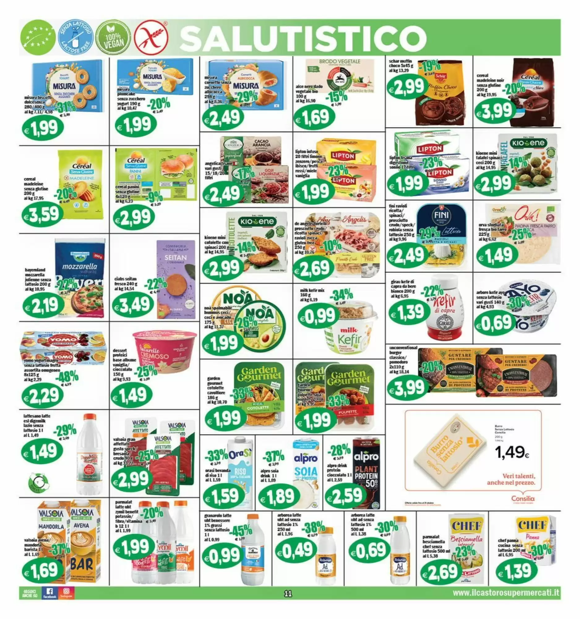 Volantino promozionale Il Castoro Supermercati  valide dal 14/10/2026 - Pagina 11.
